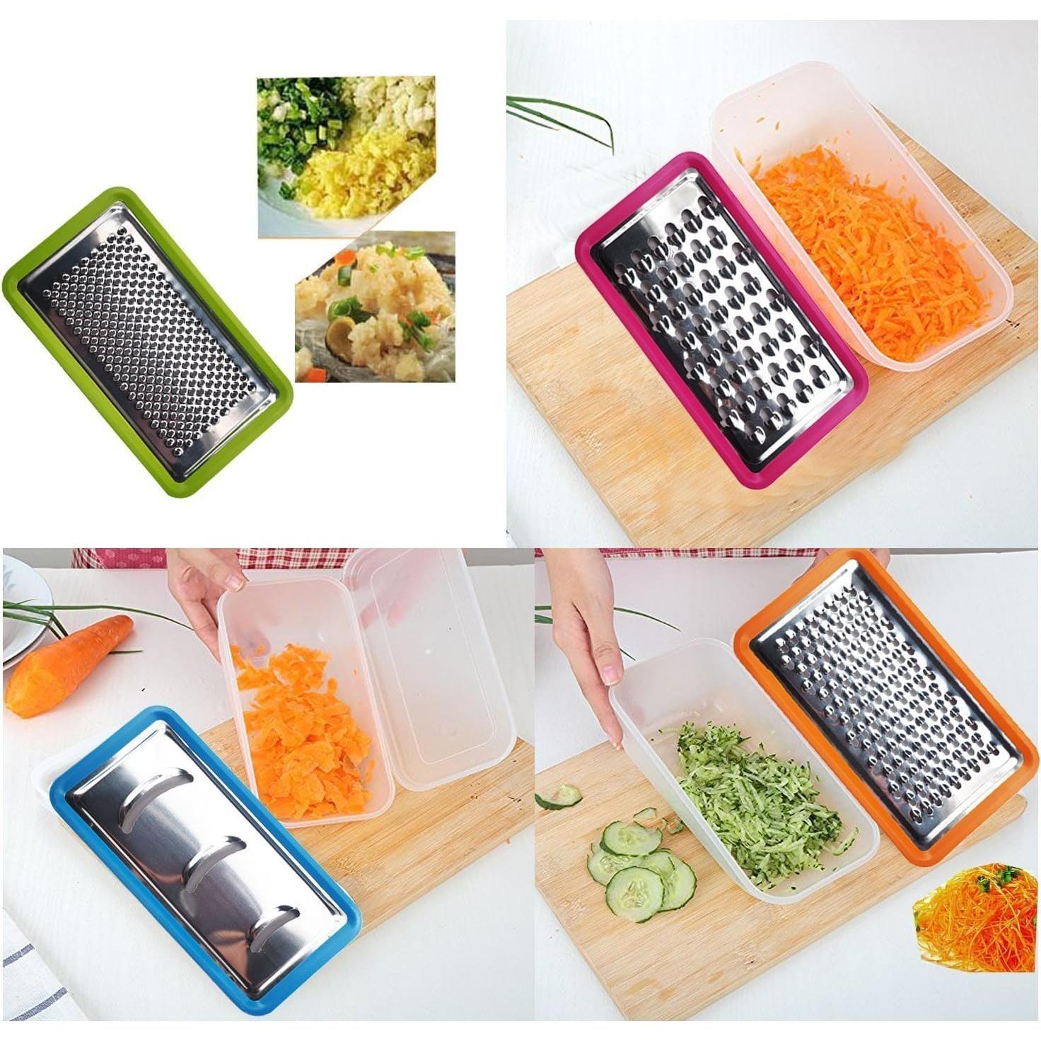 Juego de Ralladores y Cortadores TENTA Kitchen 4 en 1 Verde