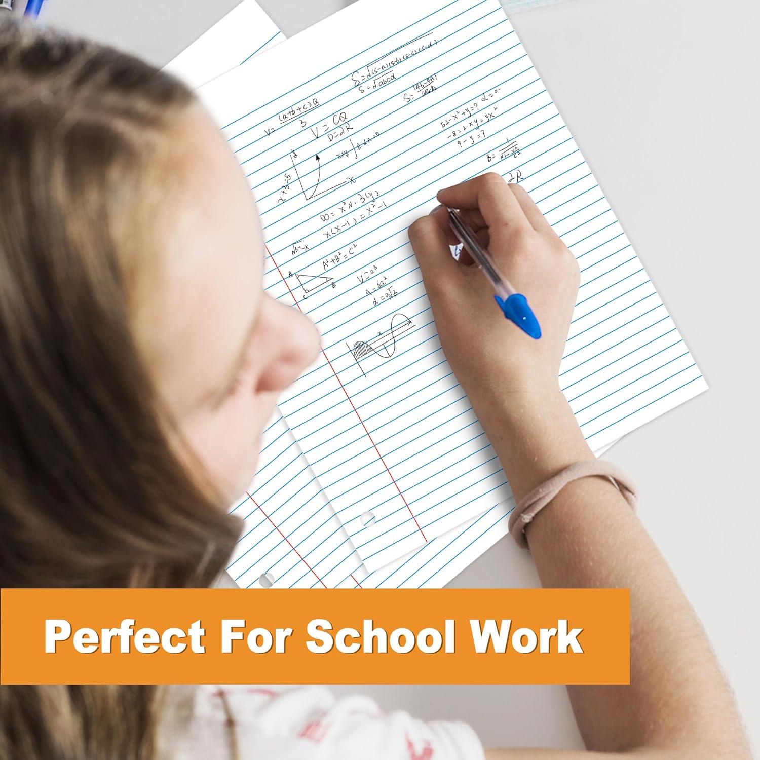 Papel Suelto Regulado SUNEE 450 Hojas 20.32x26.67 cm