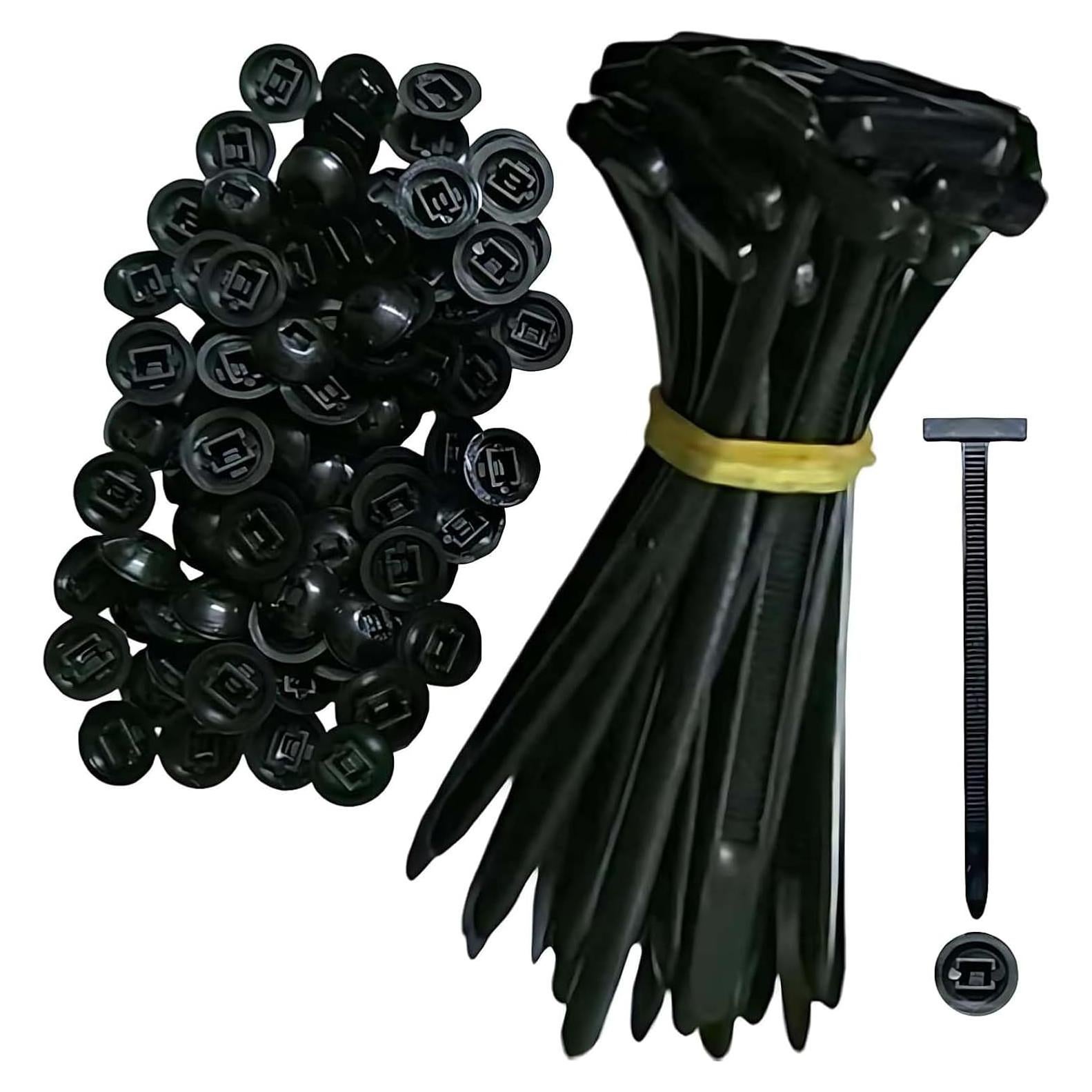 Bridas de Cable Nylon Genérico 30PCS Auto-Bloqueo UV 10cm