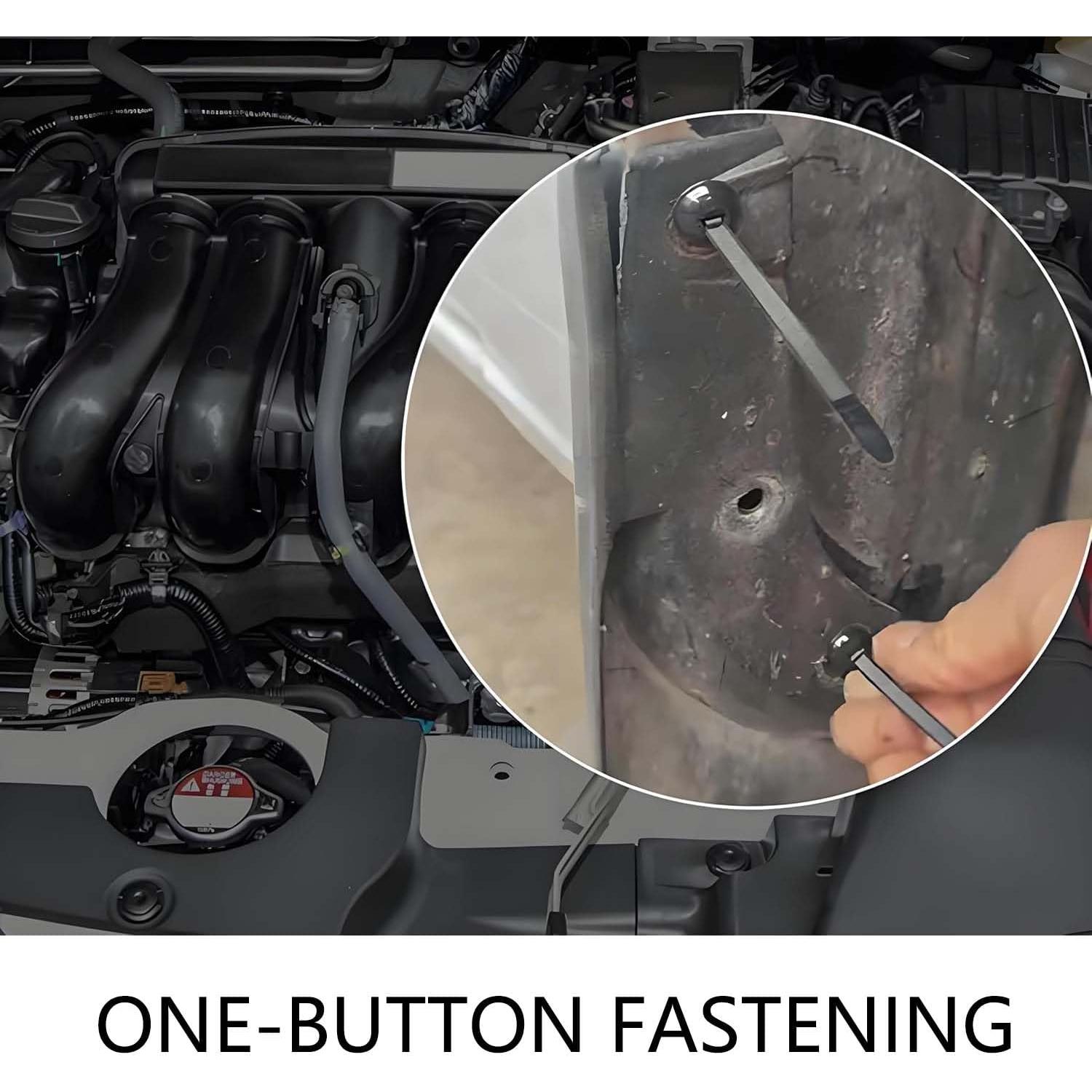 Bridas de Cable Nylon Genérico 30PCS Auto-Bloqueo UV 10cm