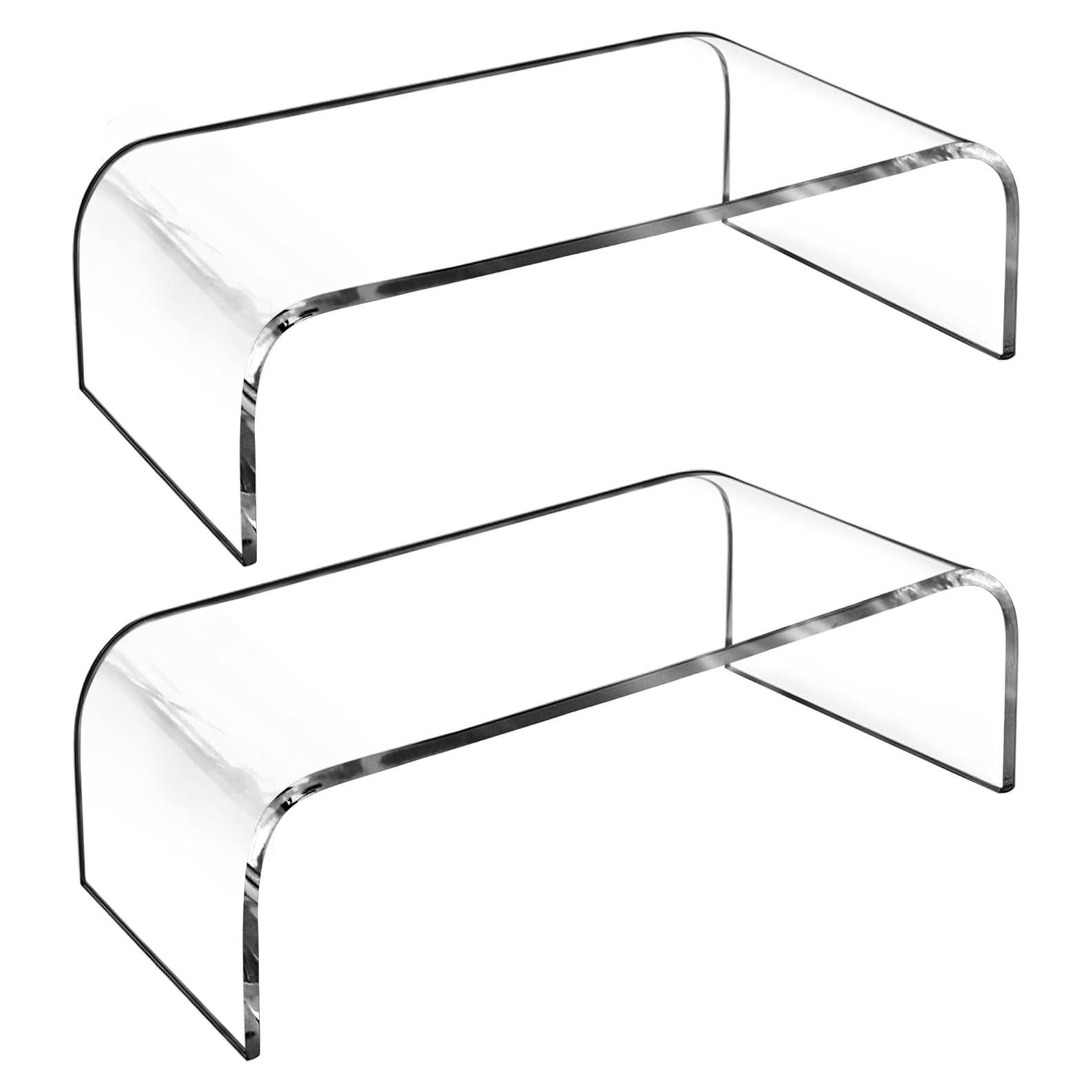 Soporte de Monitor Acrílico AMT - Elevador para Laptop/PC - 22.68 kg