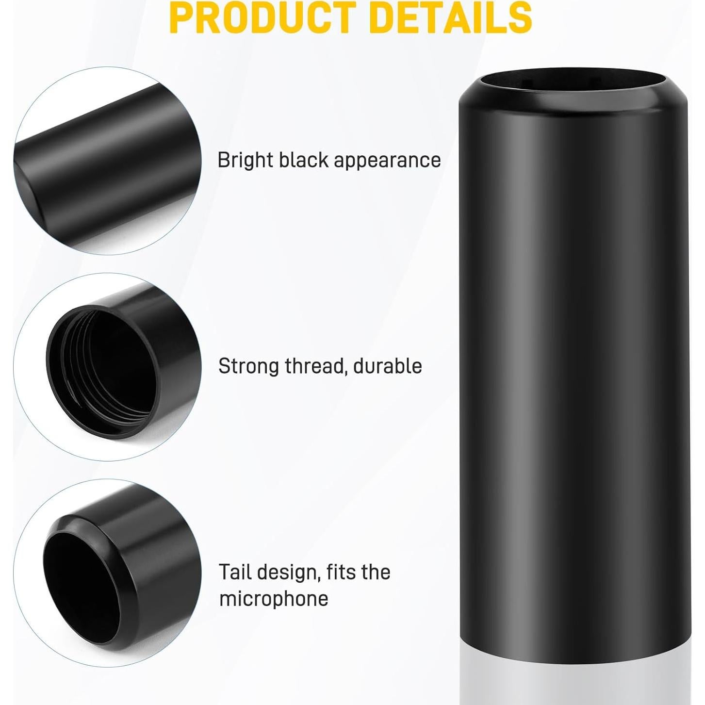 Cubierta de Batería Repuesto YIBEICO para Micrófono Shure BLX2/SM58