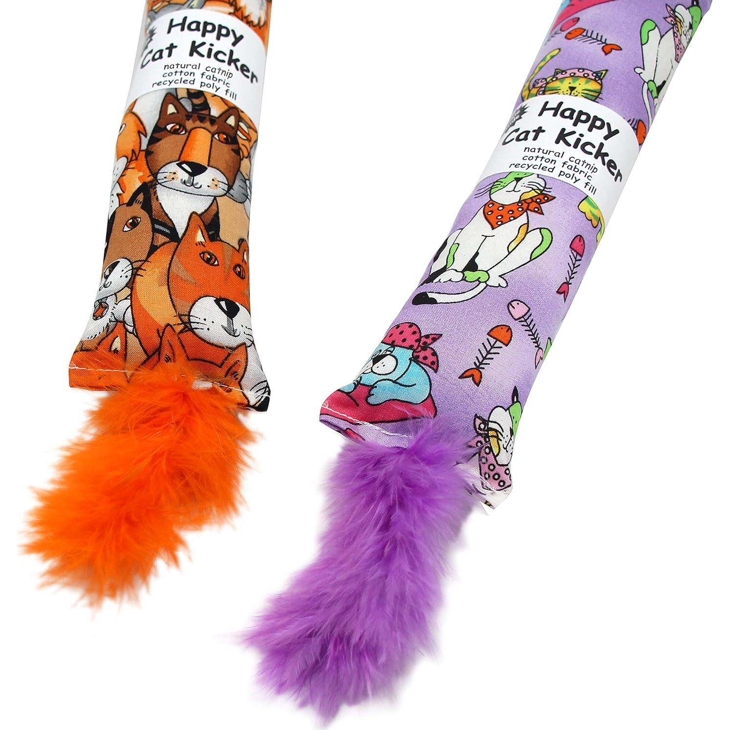 Paquete de 2 Juguetes Interactivos Jumpaws para Gatos con Catnip