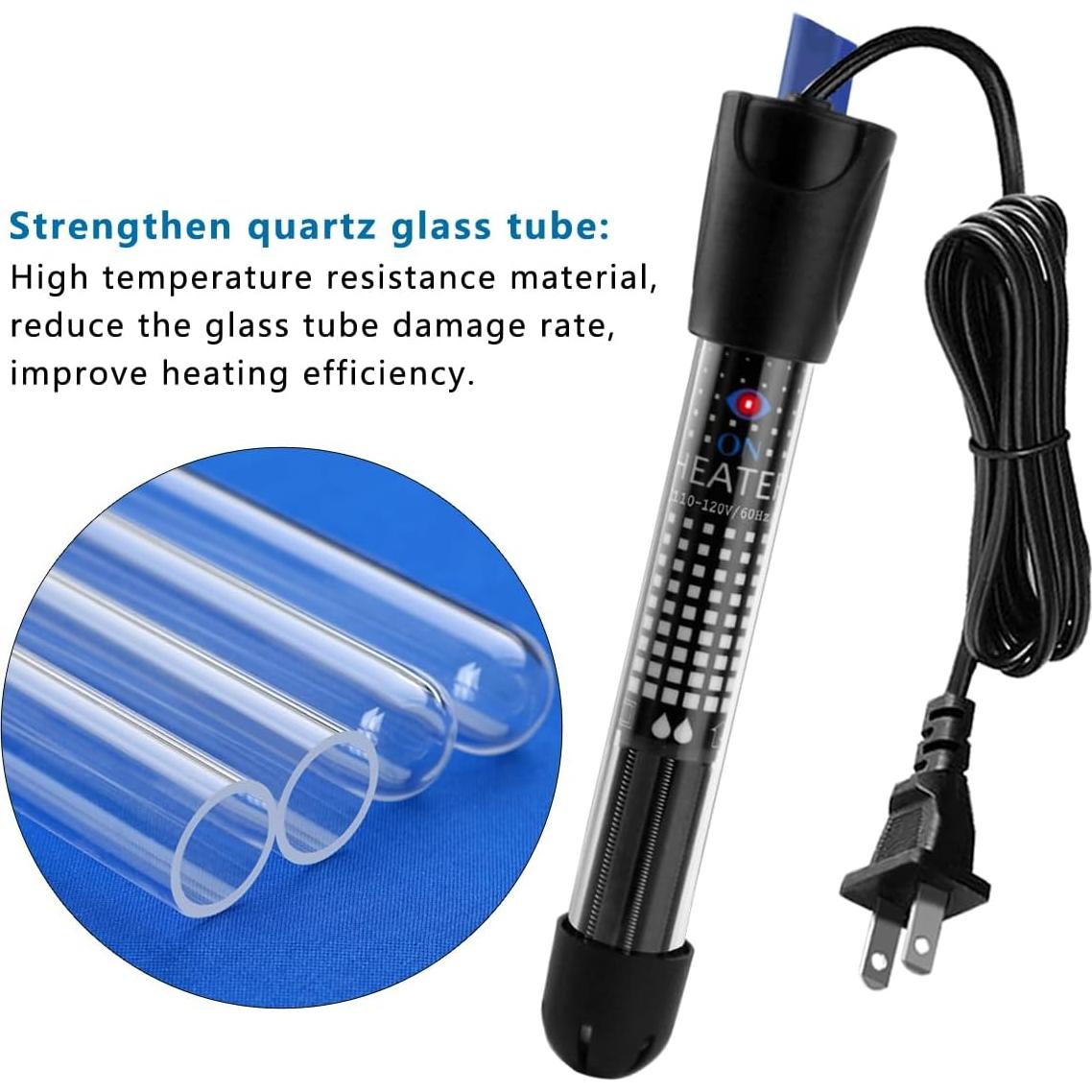 Calentador de Acuario DOMICA 25W para 11-30 litros con Termómetro