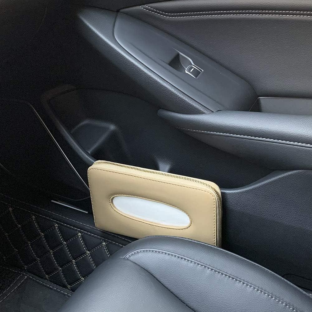 Soporte de Tejidos para Auto Cartisen Beige - Cuero Sintético