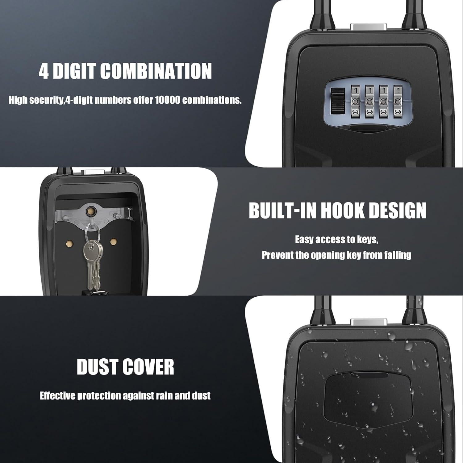 Caja de Llave Diyife con Código 4 Dígitos Impermeable