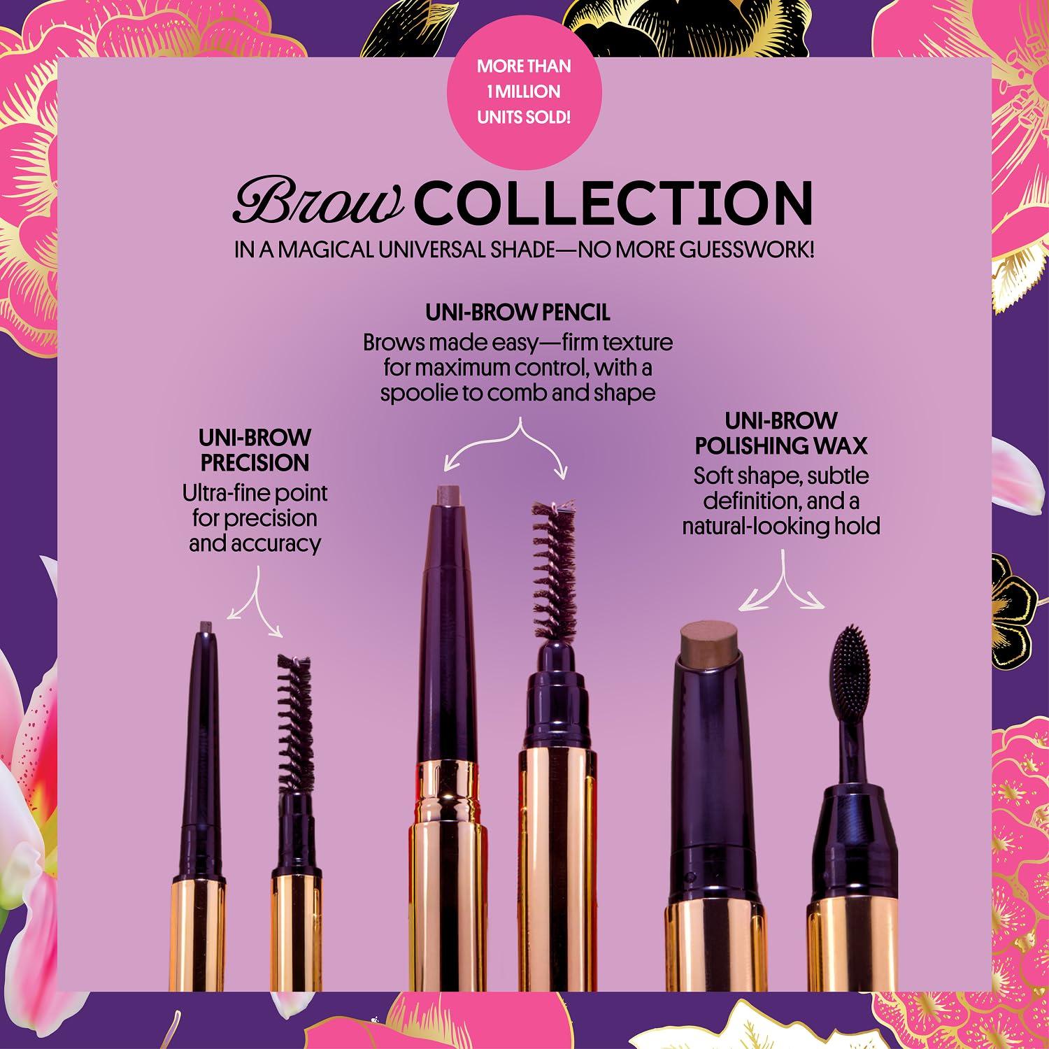 Lápiz de Cejas Winky Lux Uni Brow Doble Lado Impermeable