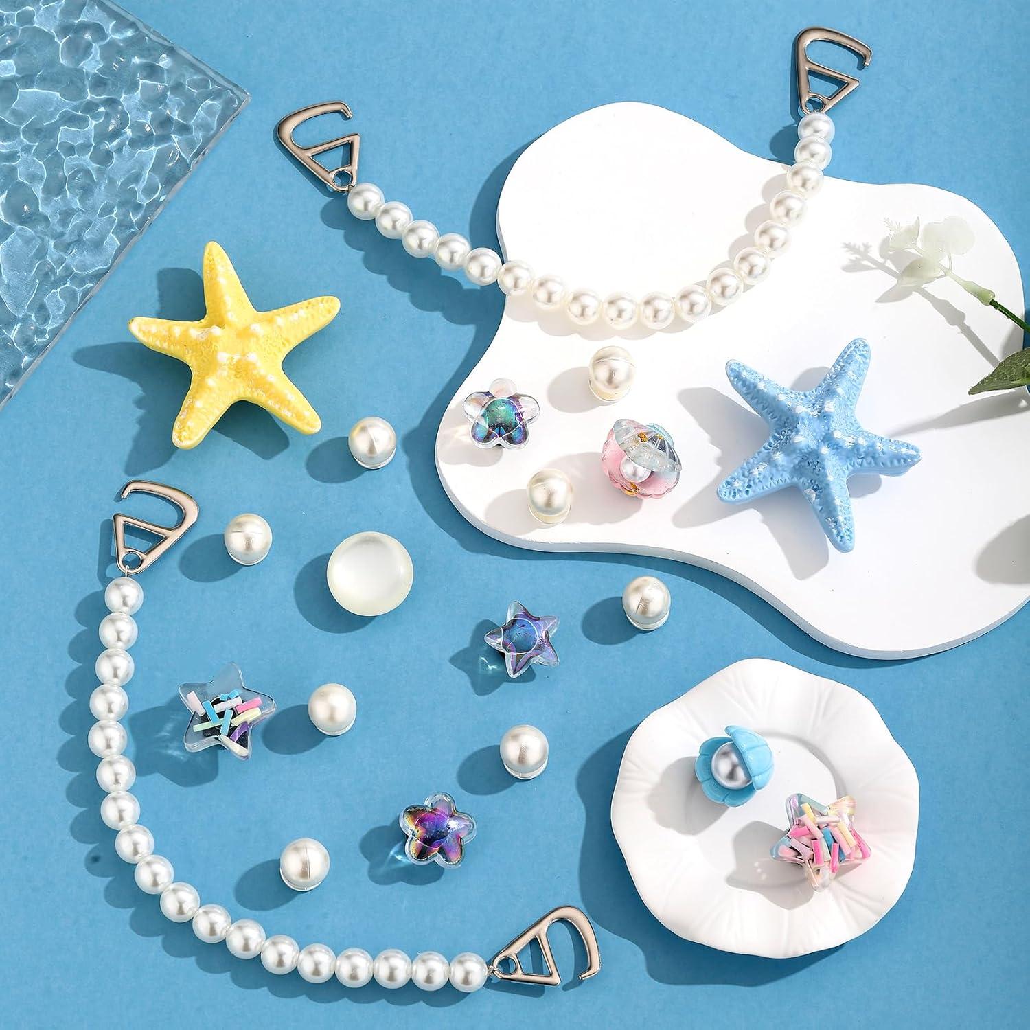 Juego de 20 Encantos de Zapatos Oceánicos para Sandalias