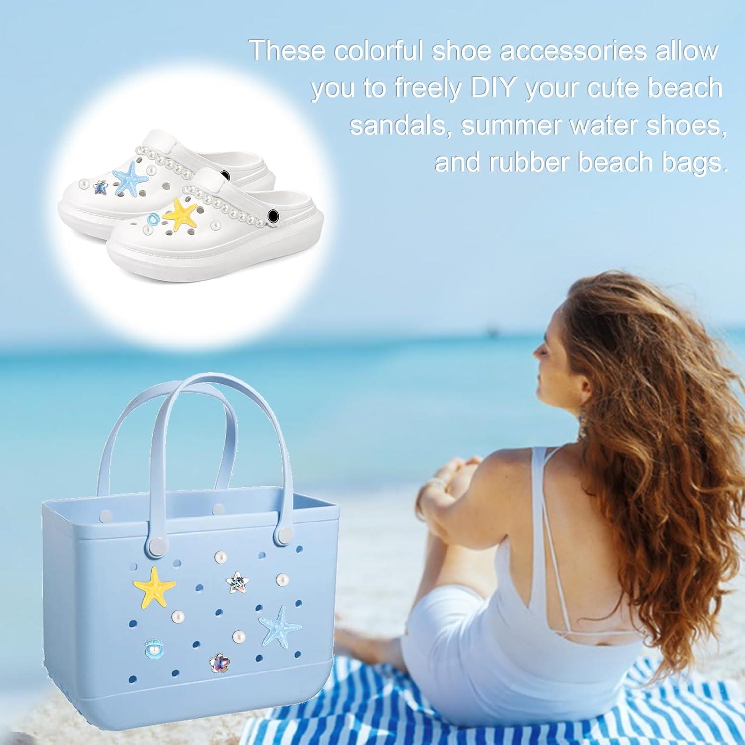 Juego de 20 Encantos de Zapatos Oceánicos para Sandalias