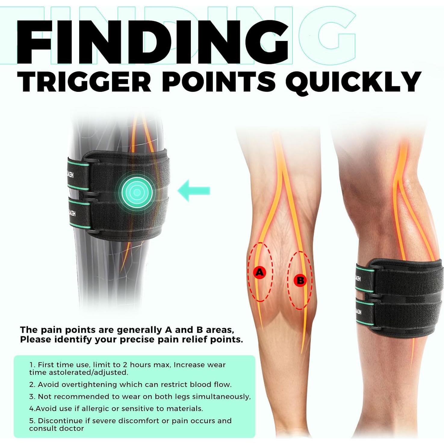 Faja Ciática Healrecux con Almohadillas de Presión - Alivio Dolor