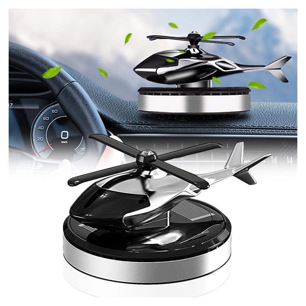 Difusor de Aromaterapia Solar KaiDengZhe Helicóptero Aluminio