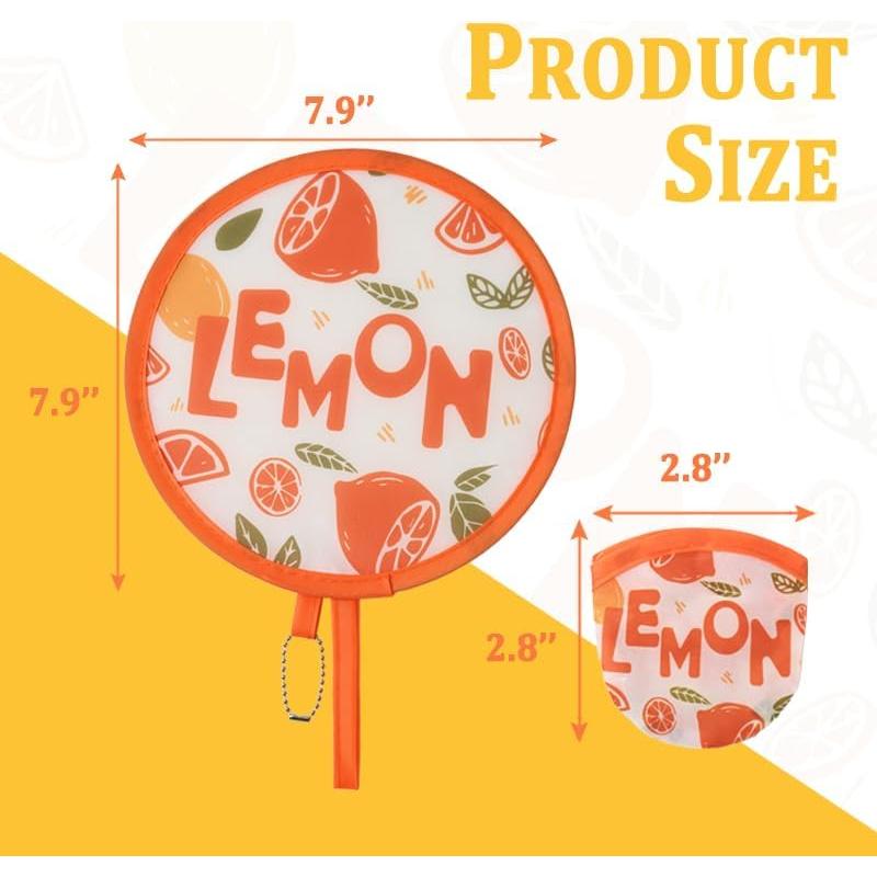 Abanicos Plegables TOGETRUE 4 Pcs Verano 20.1 cm para Mujeres