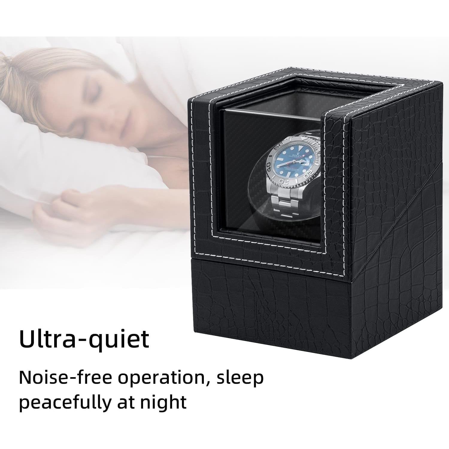 Caja de Carga Automática Mcbazel para Relojes Automáticos - Negro