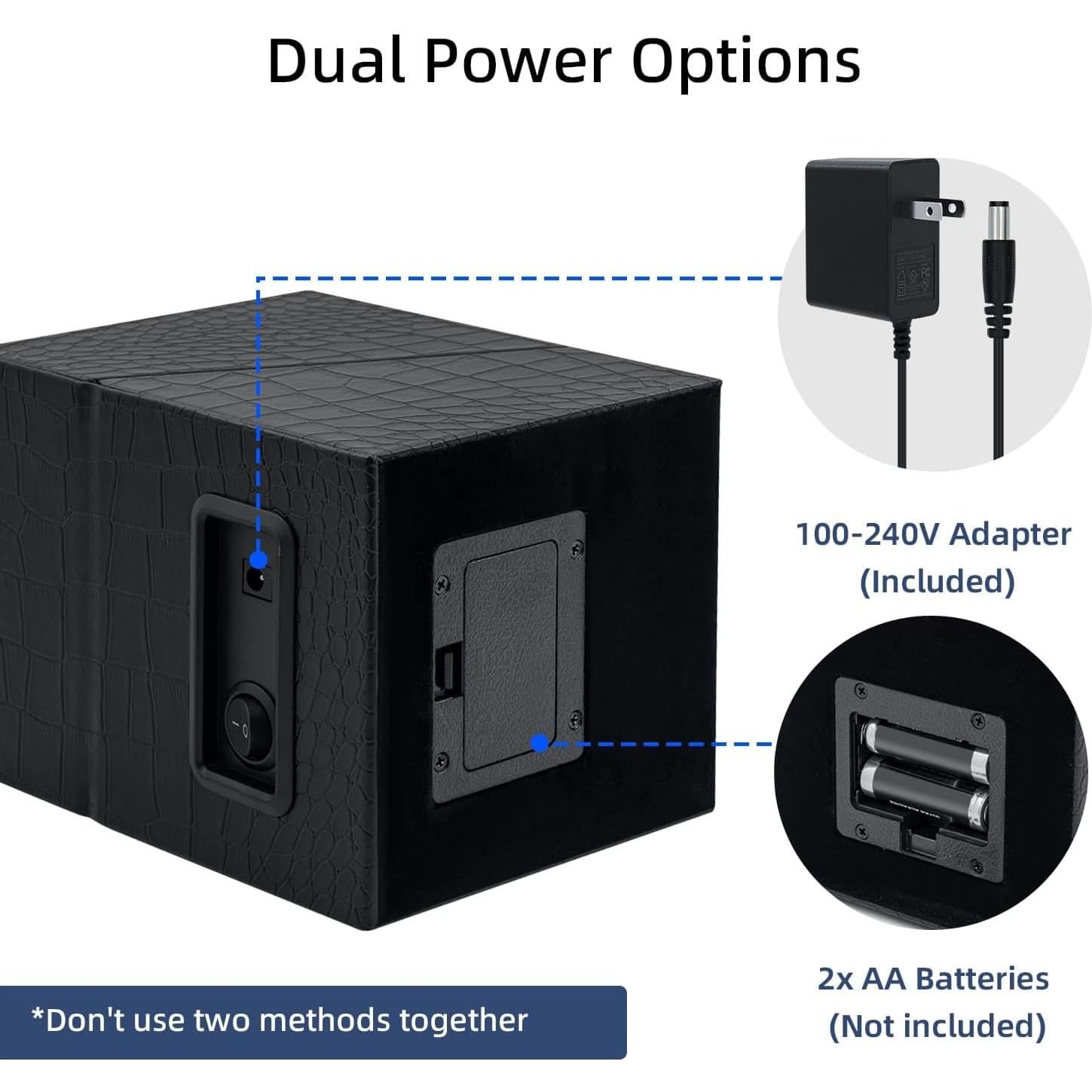 Caja de Carga Automática Mcbazel para Relojes Automáticos - Negro