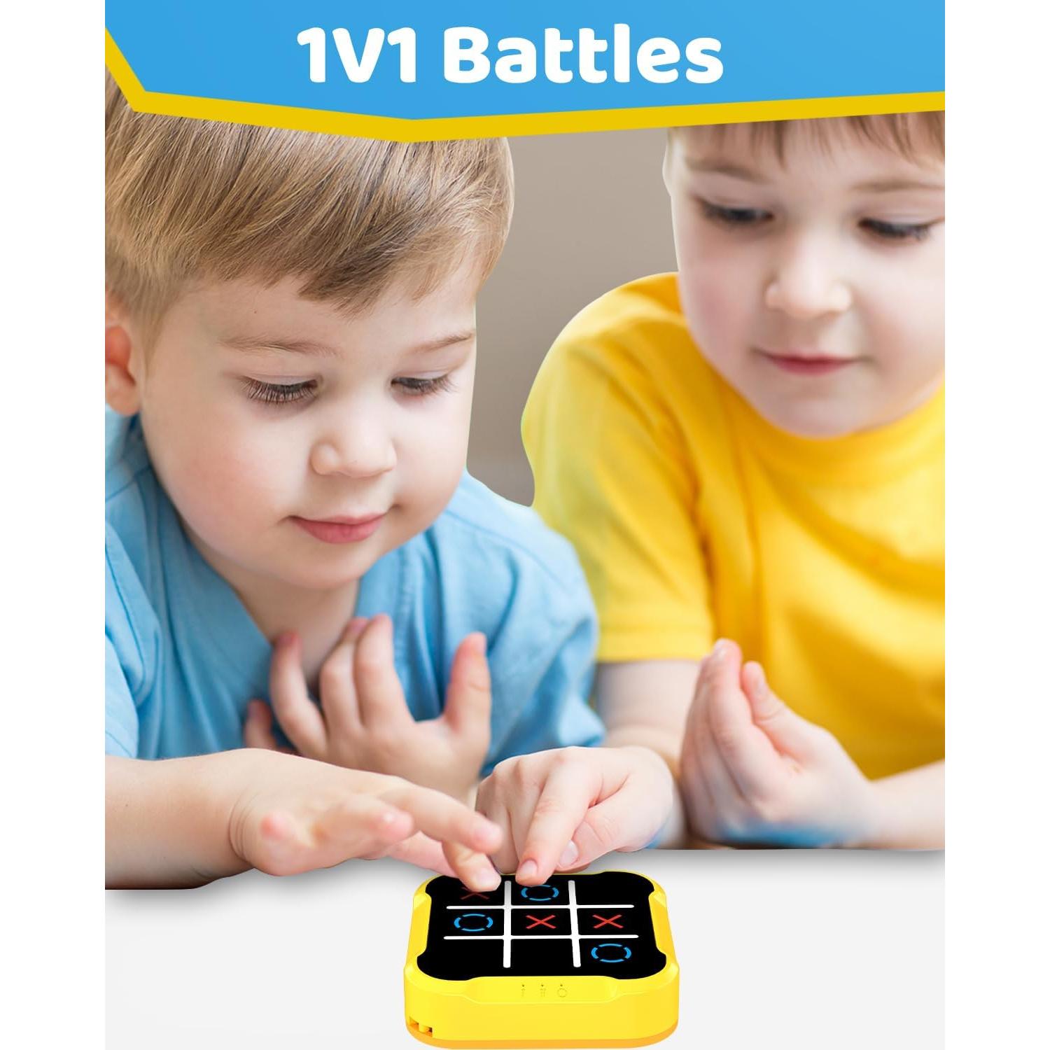 Juego Electrónico Portátil Hynuwa 4 en 1 para Niños y Adultos