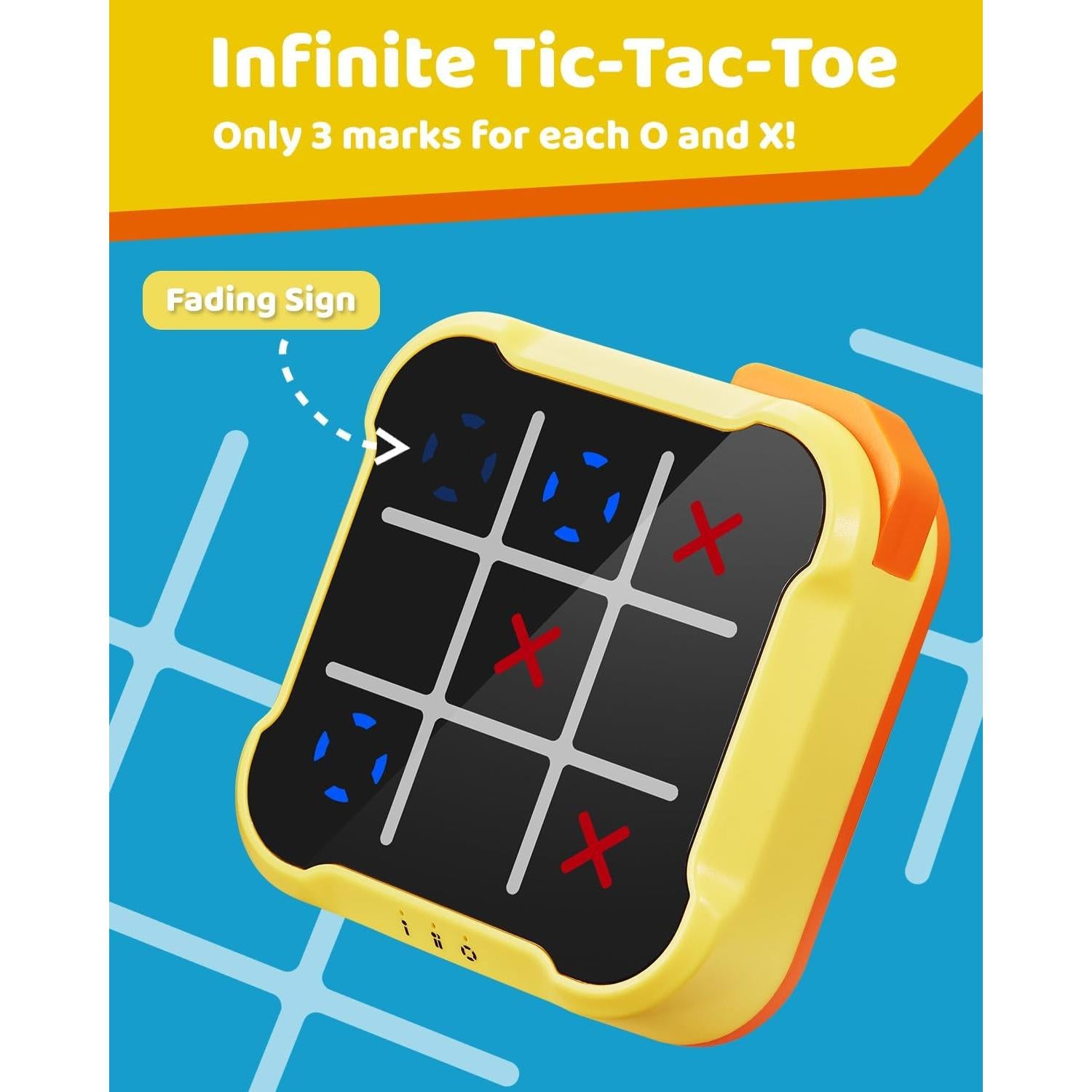 Juego Electrónico Portátil Hynuwa 4 en 1 para Niños y Adultos