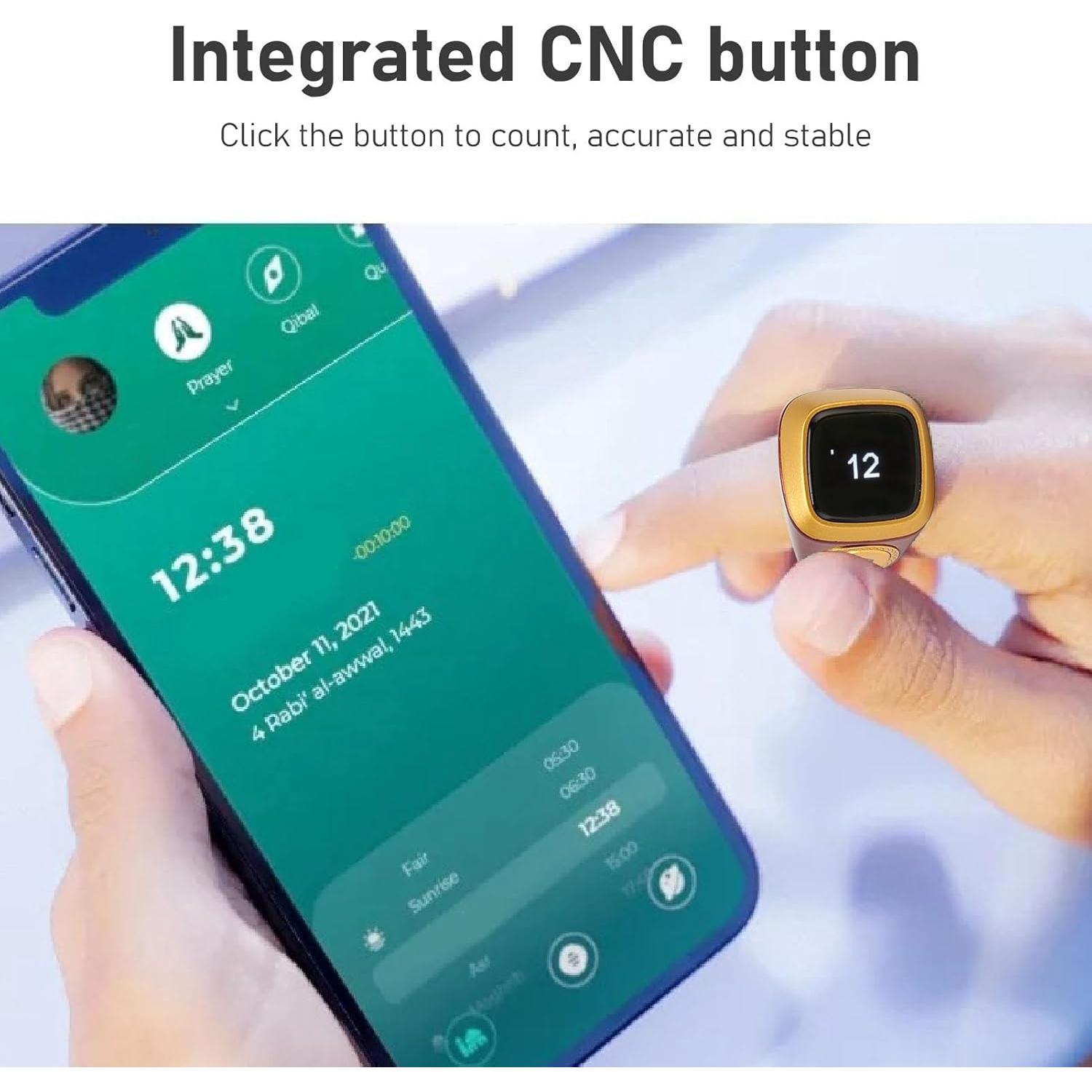 Contador de Dedo Portátil Diyeeni con Pantalla 12.7mm y Batería