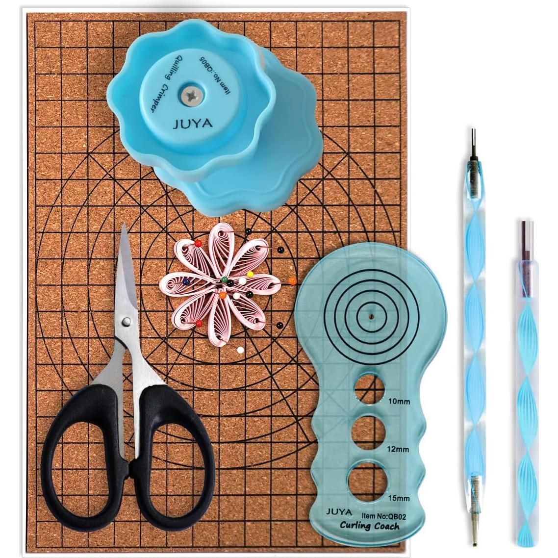 Kit de Quilling de Papel JUYA QK13 con 960 Tiras y Herramientas