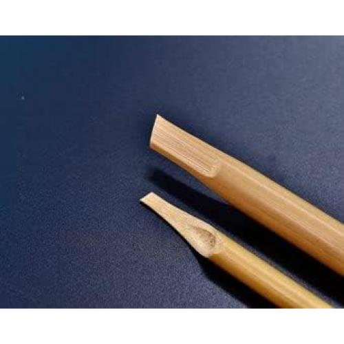 Conjunto de Plumas de Bambú Rozzun para Caligrafía Árabe - 3 Unidades