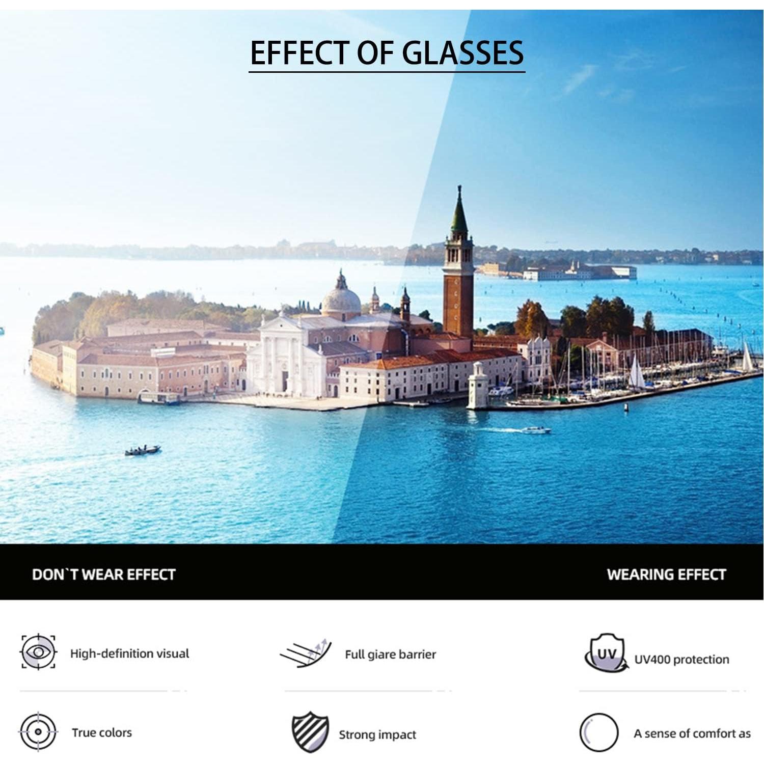 Gafas de sol para niños DOOVID en forma de corazón UV 3-10 años