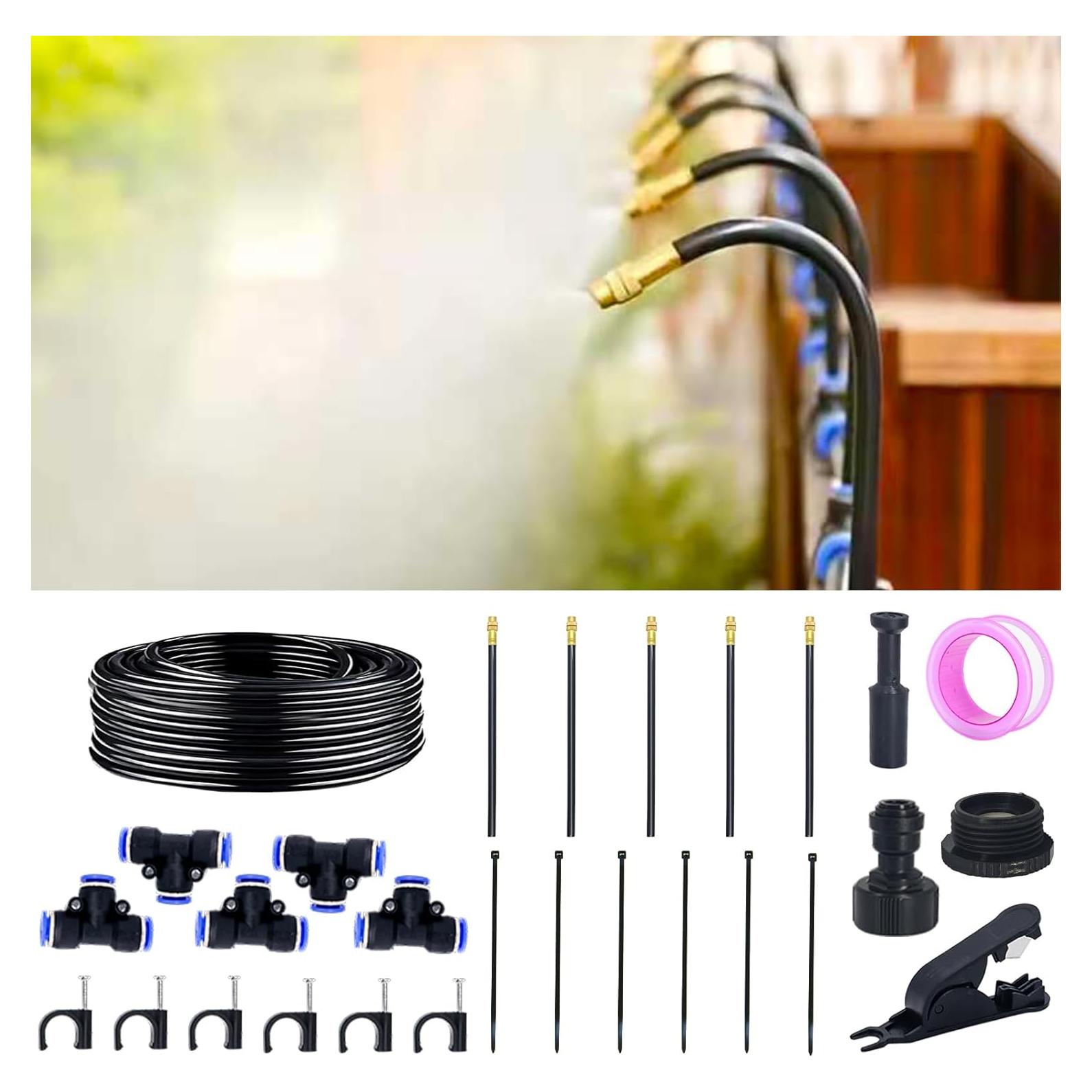 Sistema de Riego por Goteo Ajustable 20FT Thiswing - 5 Boquillas