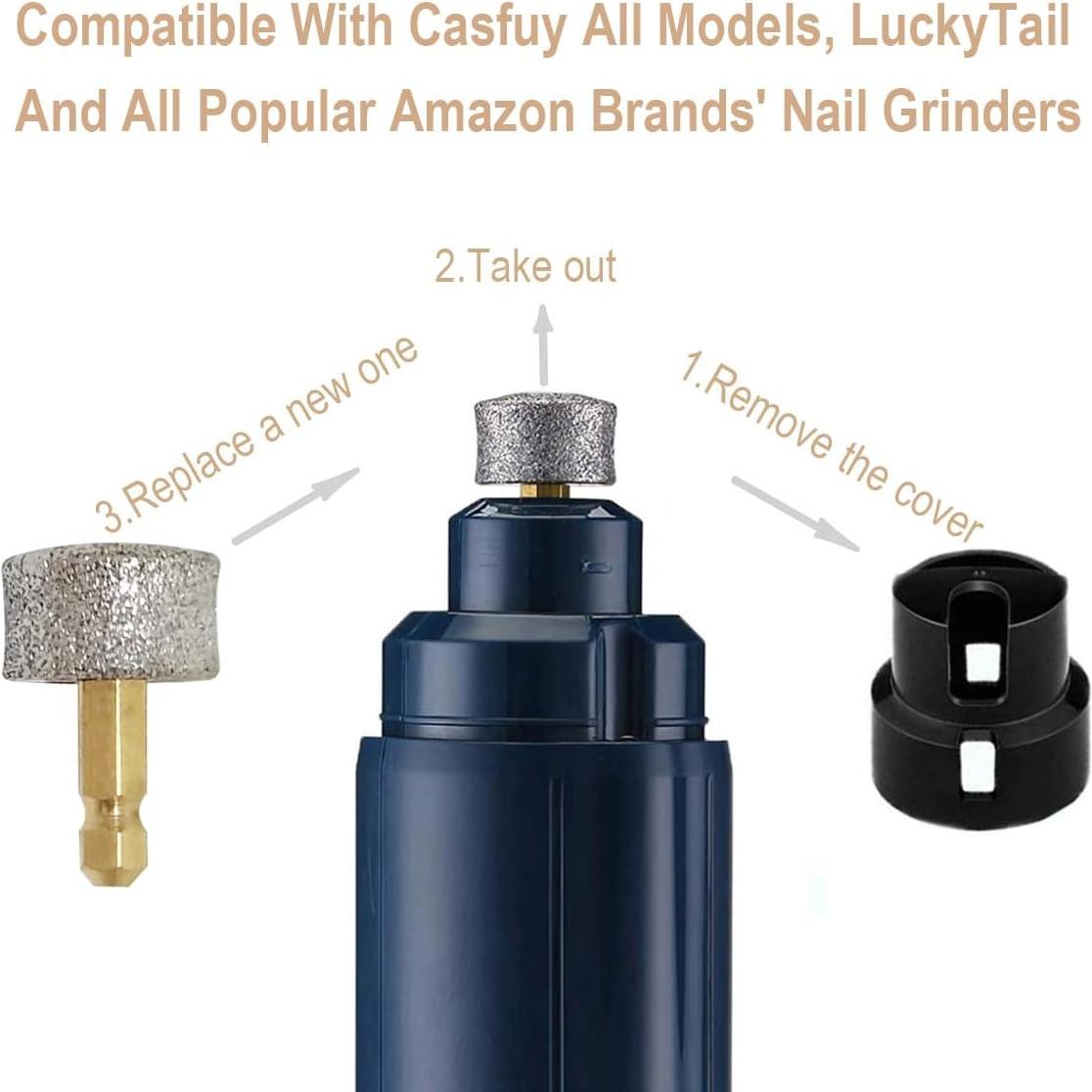 Cabezas de Reemplazo para Molinillo de Uñas OVATAVO - Para Perros Grandes