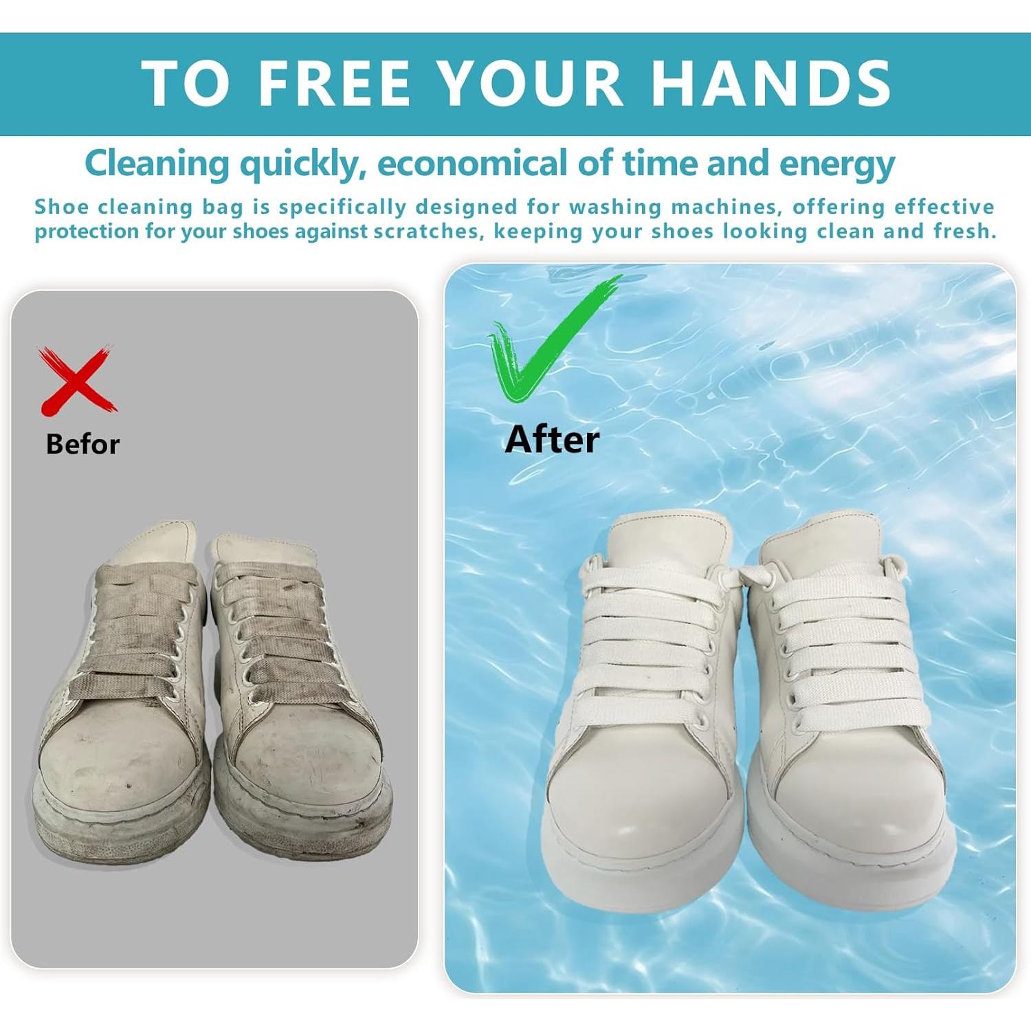 Bolsa de Lavado de Zapatos Gotorido - Paquete de 2 Unidades