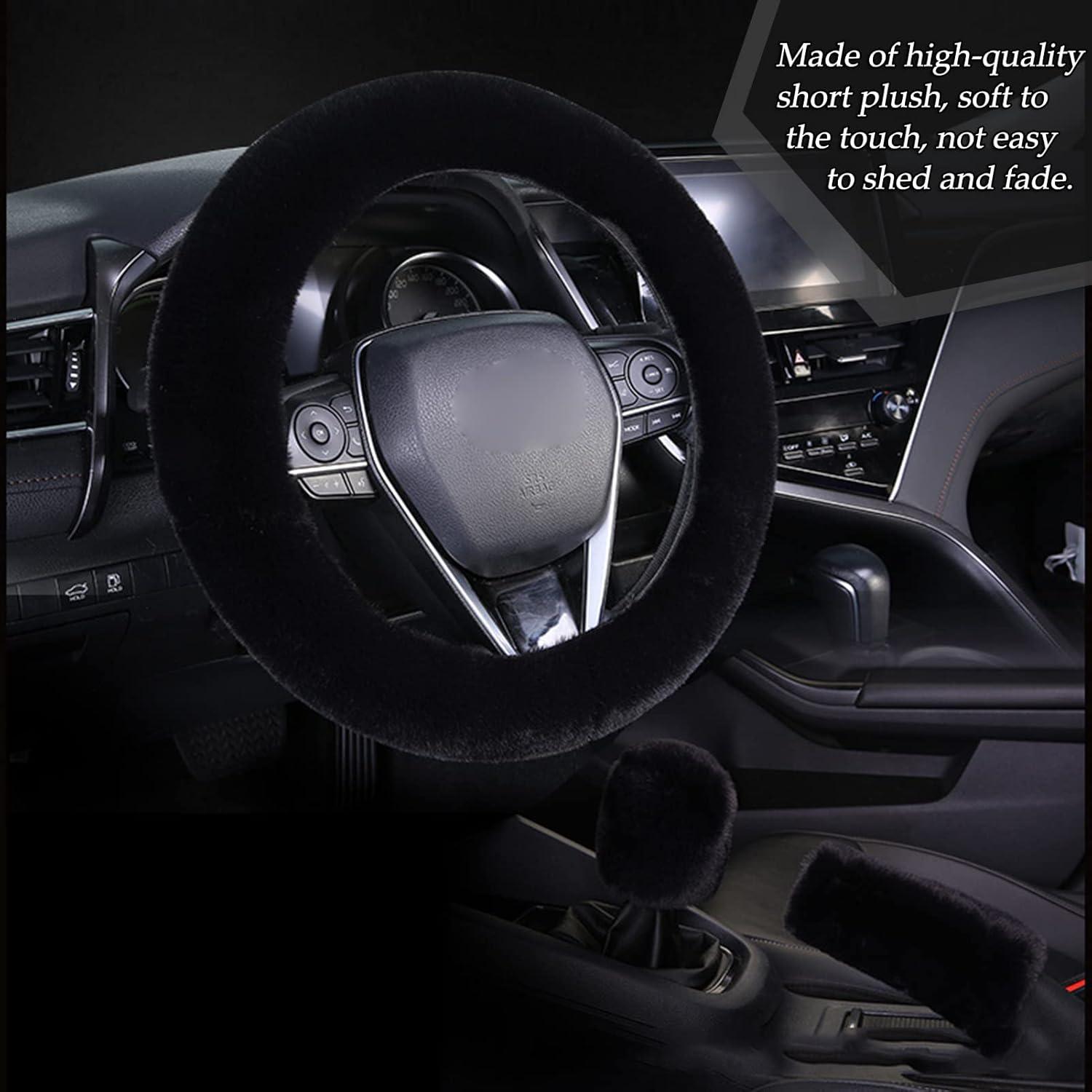 Juego de 8 Piezas de Accesorios de Coche LUOYOYY Negro