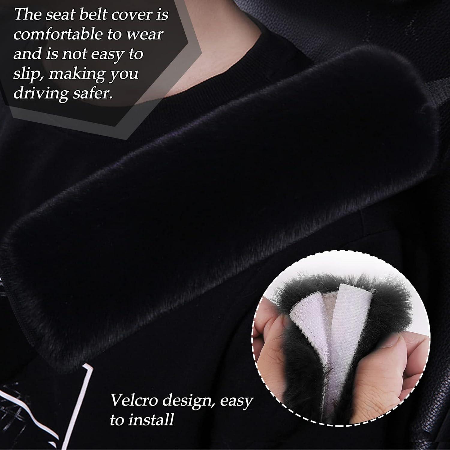 Juego de 8 Piezas de Accesorios de Coche LUOYOYY Negro