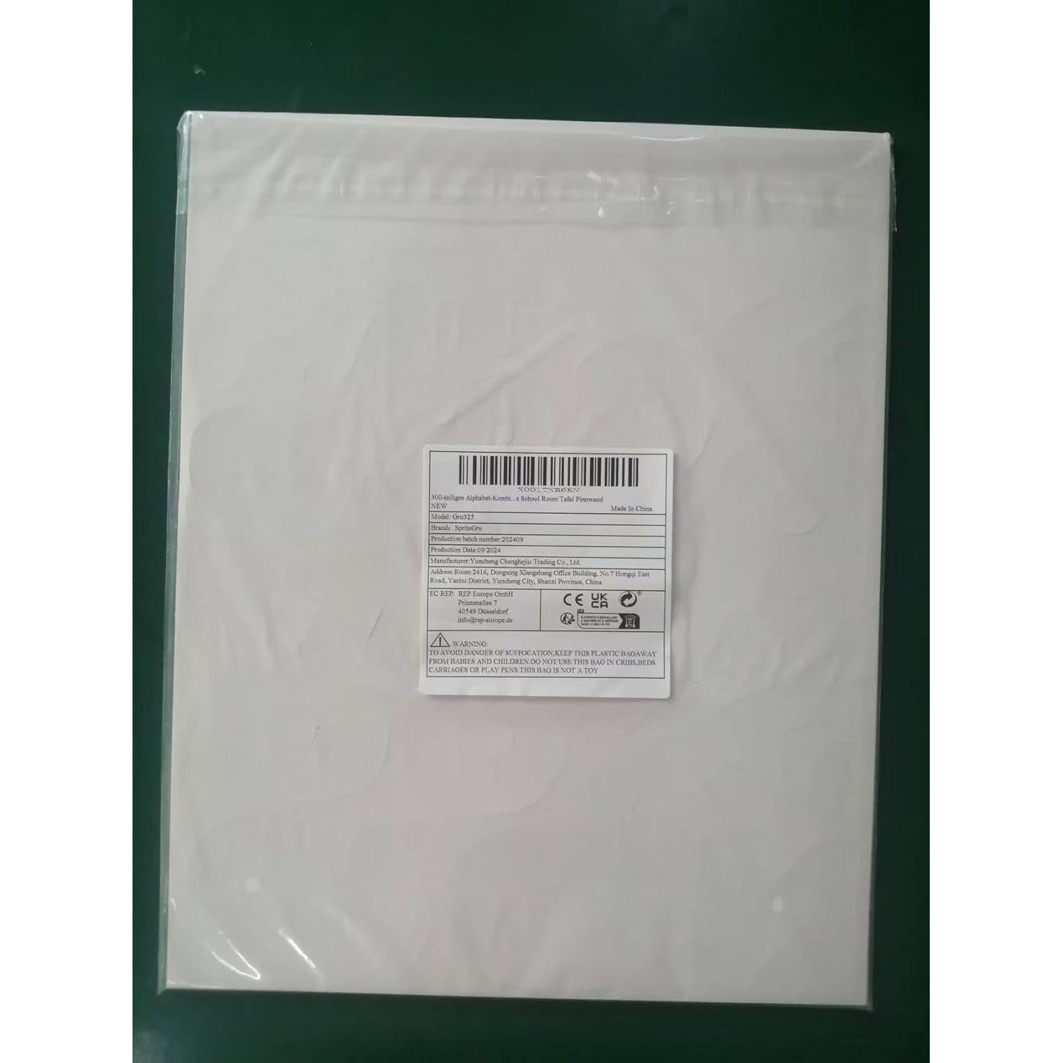 Conjunto de Letras del Alfabeto 300 Piezas SpriteGru 10.16 cm