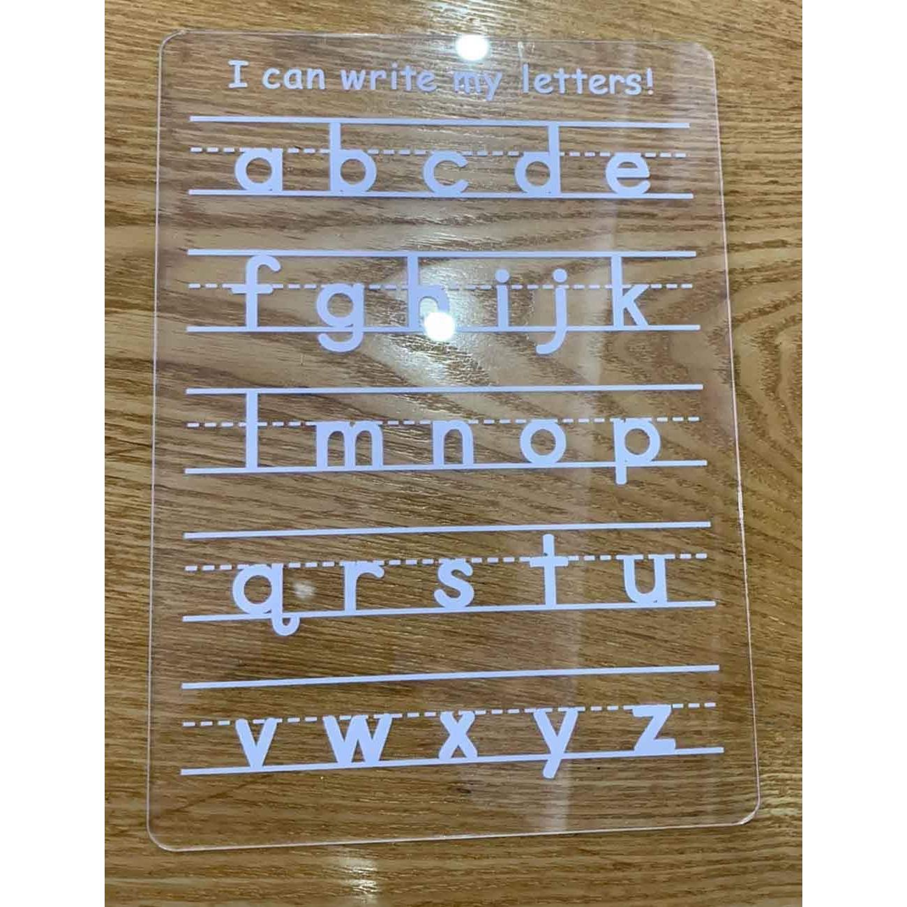 Set de 3 Tableros Acrílicos Borrado en Seco LuckyShe