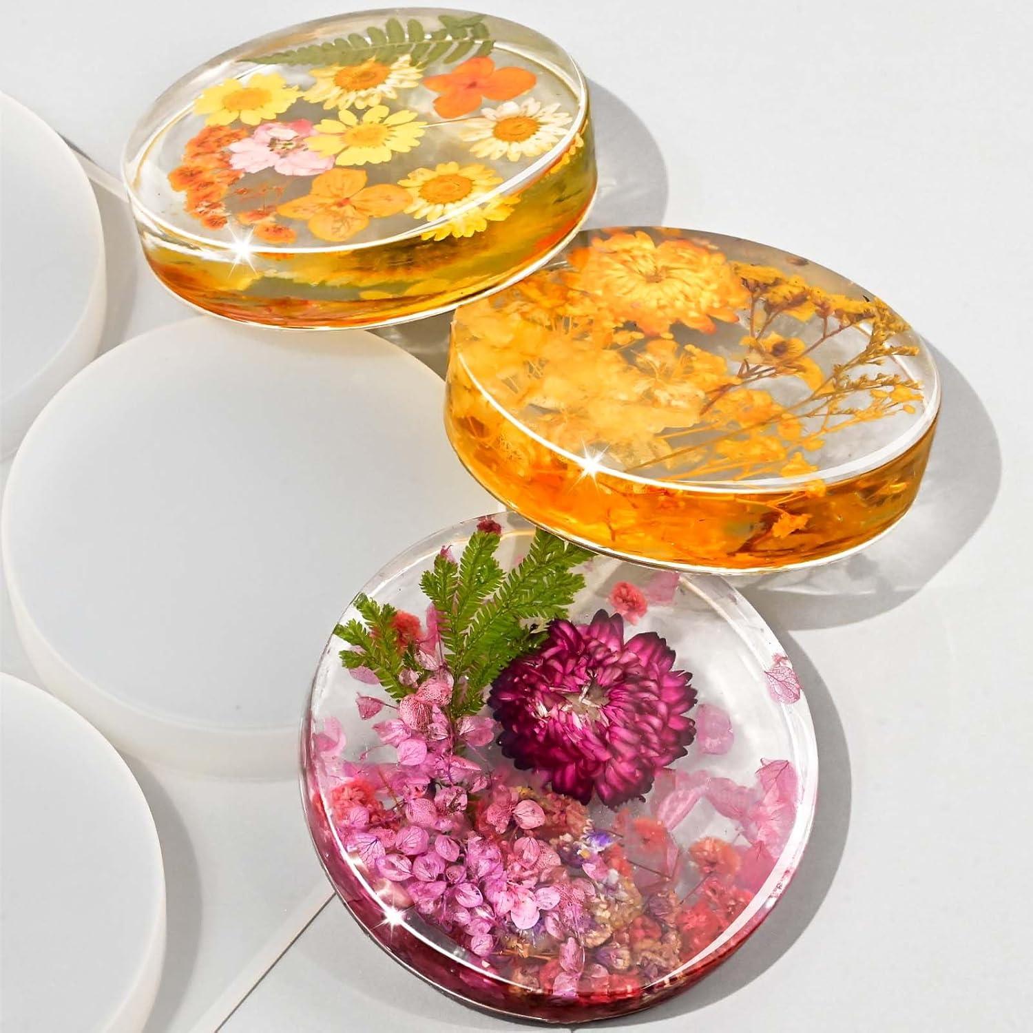 Moldes de Silicona Redondos ZQYSING 6 Cavidades 10.2 cm