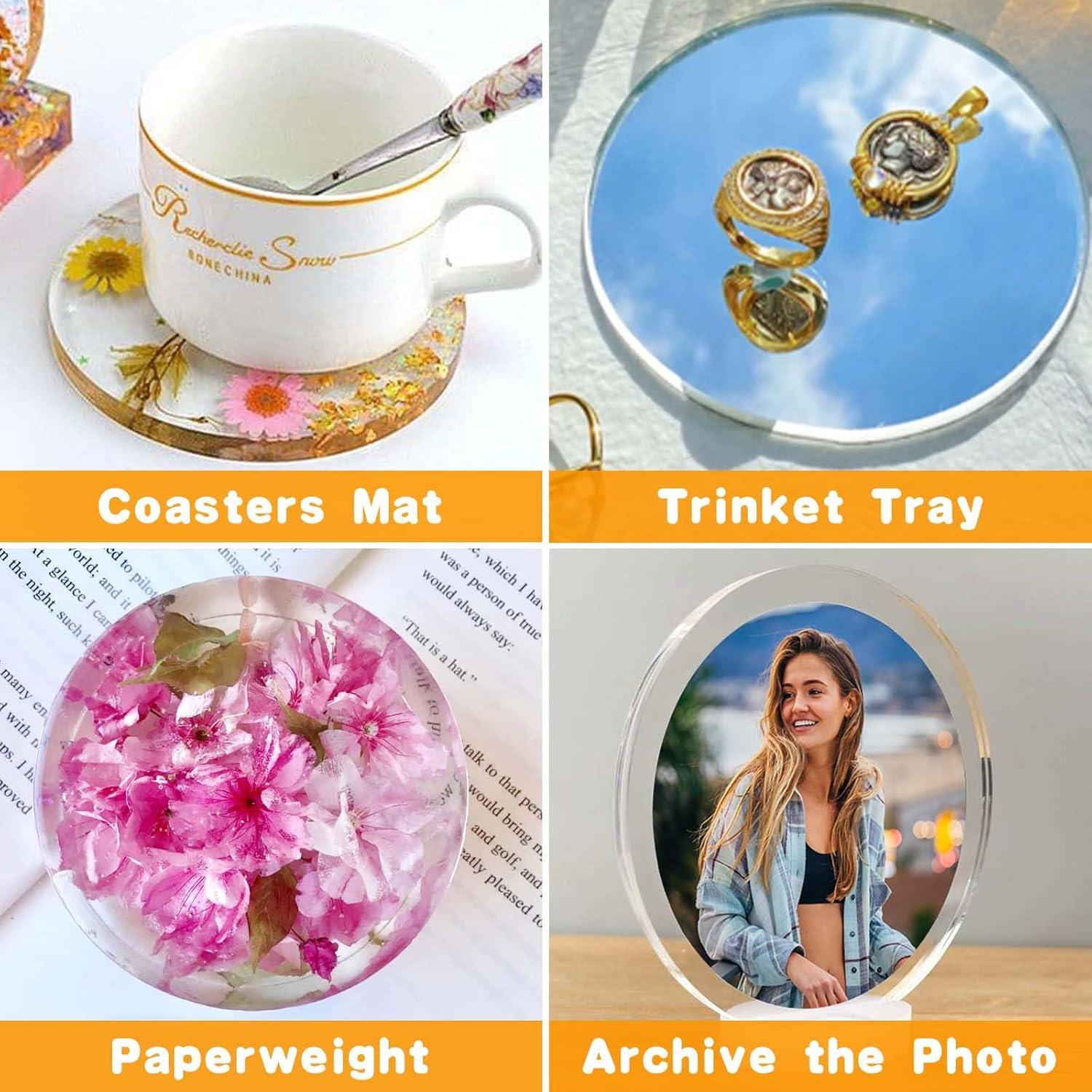 Moldes de Silicona Redondos ZQYSING 6 Cavidades 10.2 cm