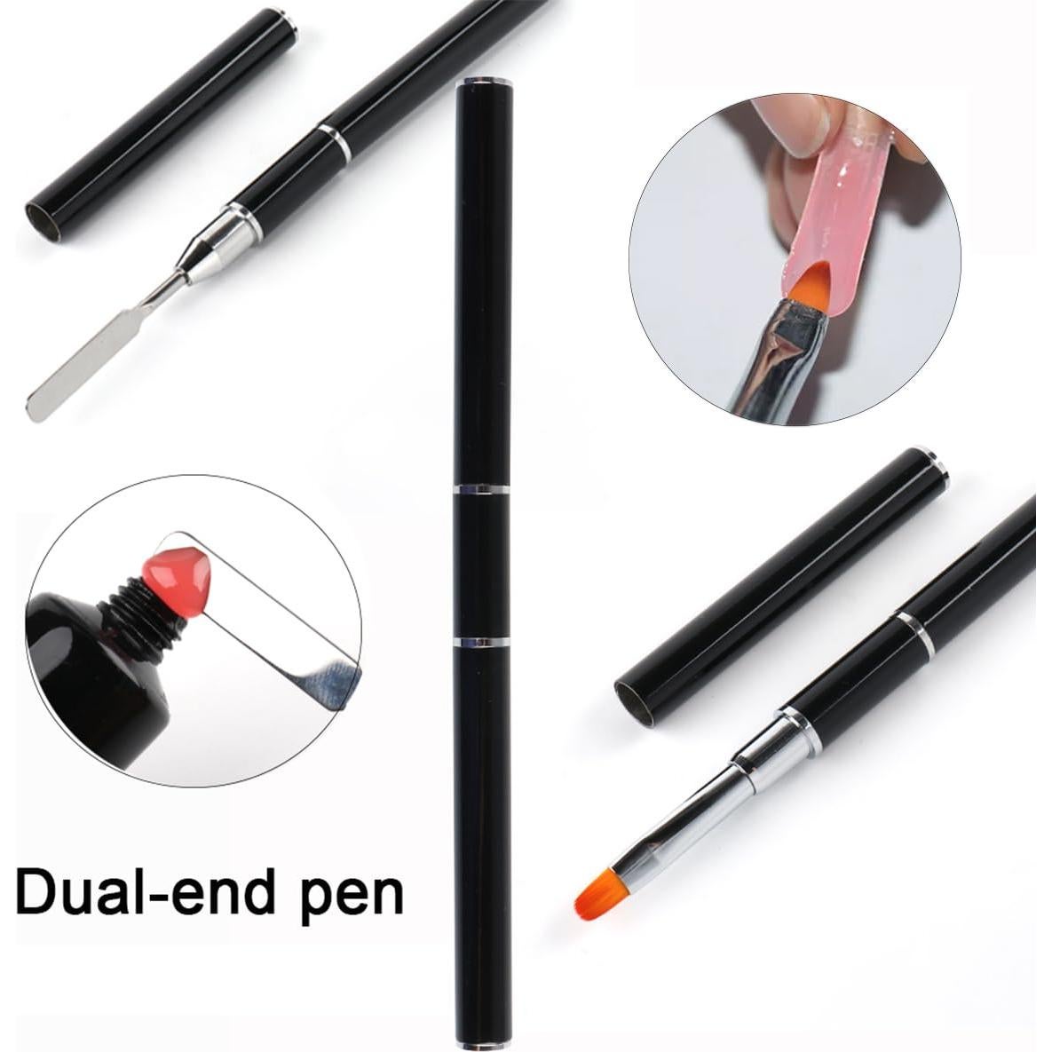 Kit de Extensión de Uñas Sotong 480pcs Formas Dual y Herramientas