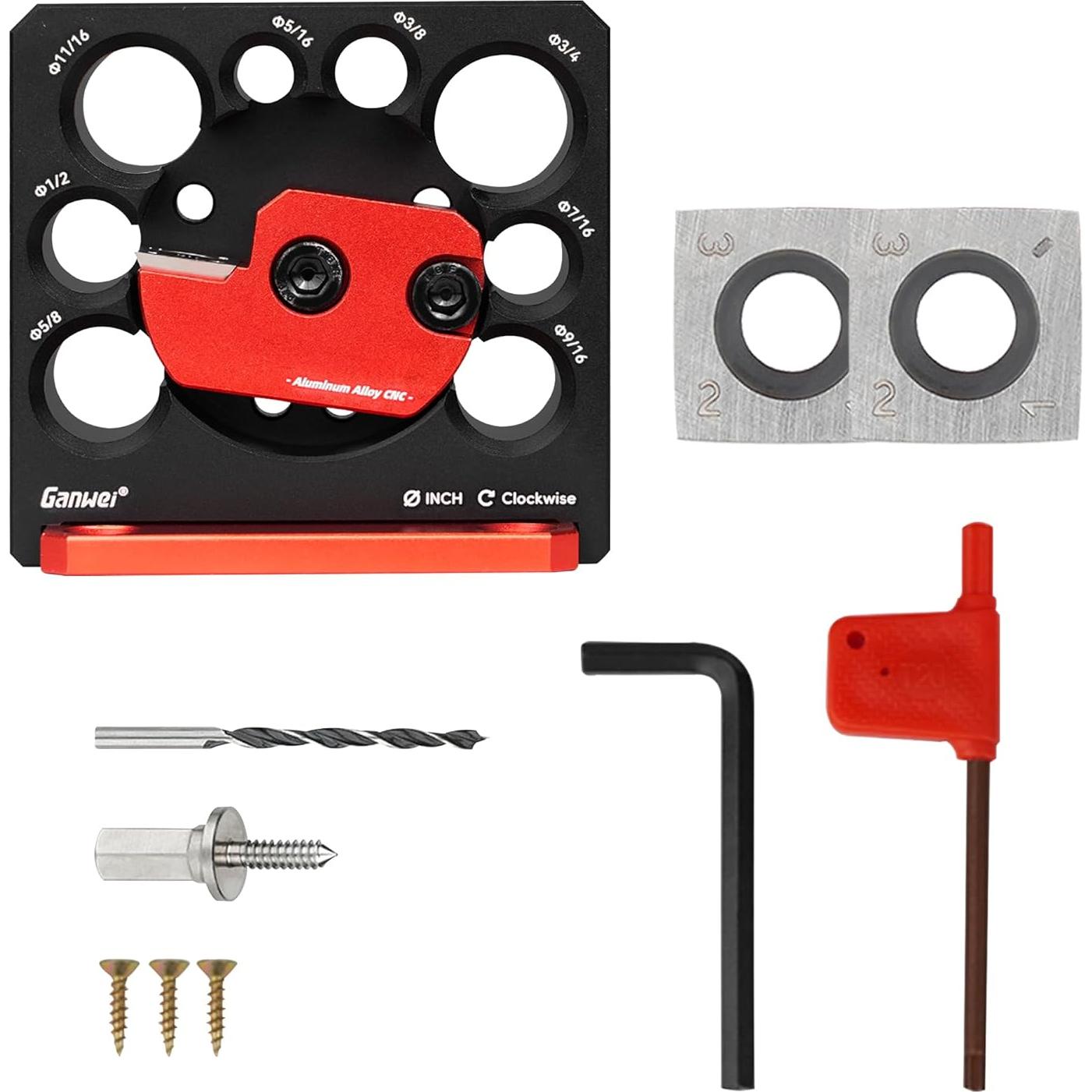 Insertos de Carburo Ajustables AmaCielo 8 Agujeros 8.49cm