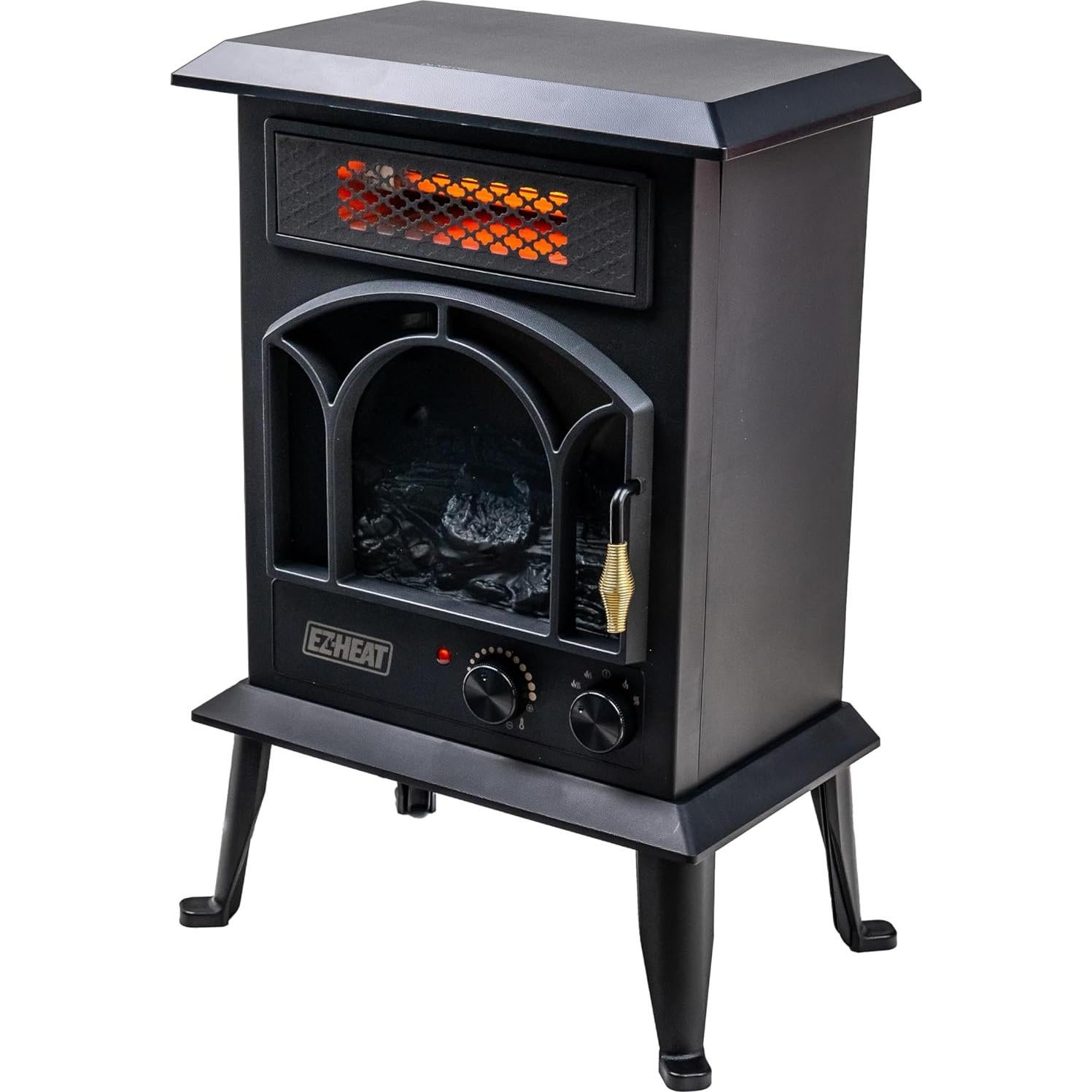 Calefactor Eléctrico EZ-HEAT 1500W con Efecto Llama 3D