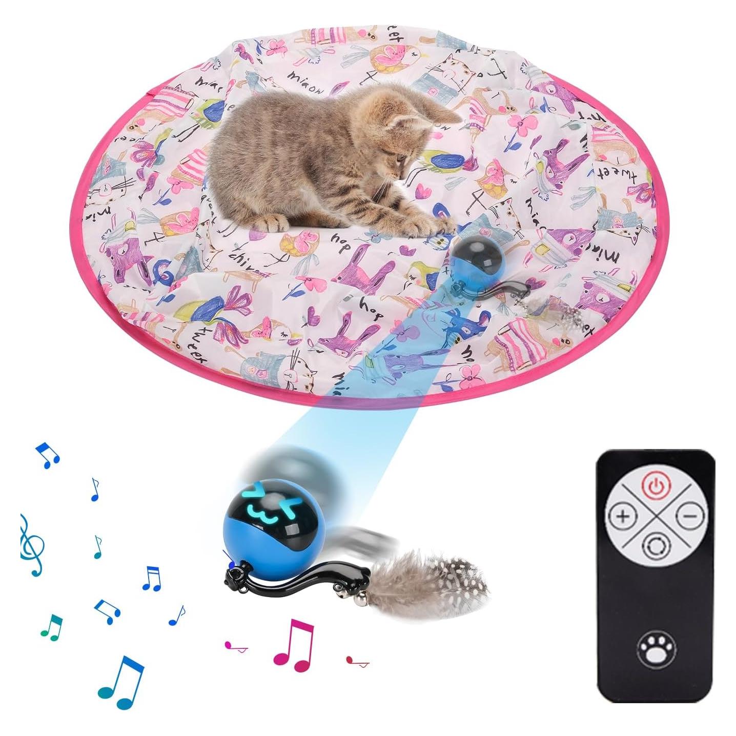 Juguete Interactivo para Gatos GoldSuccess Bola Rodante