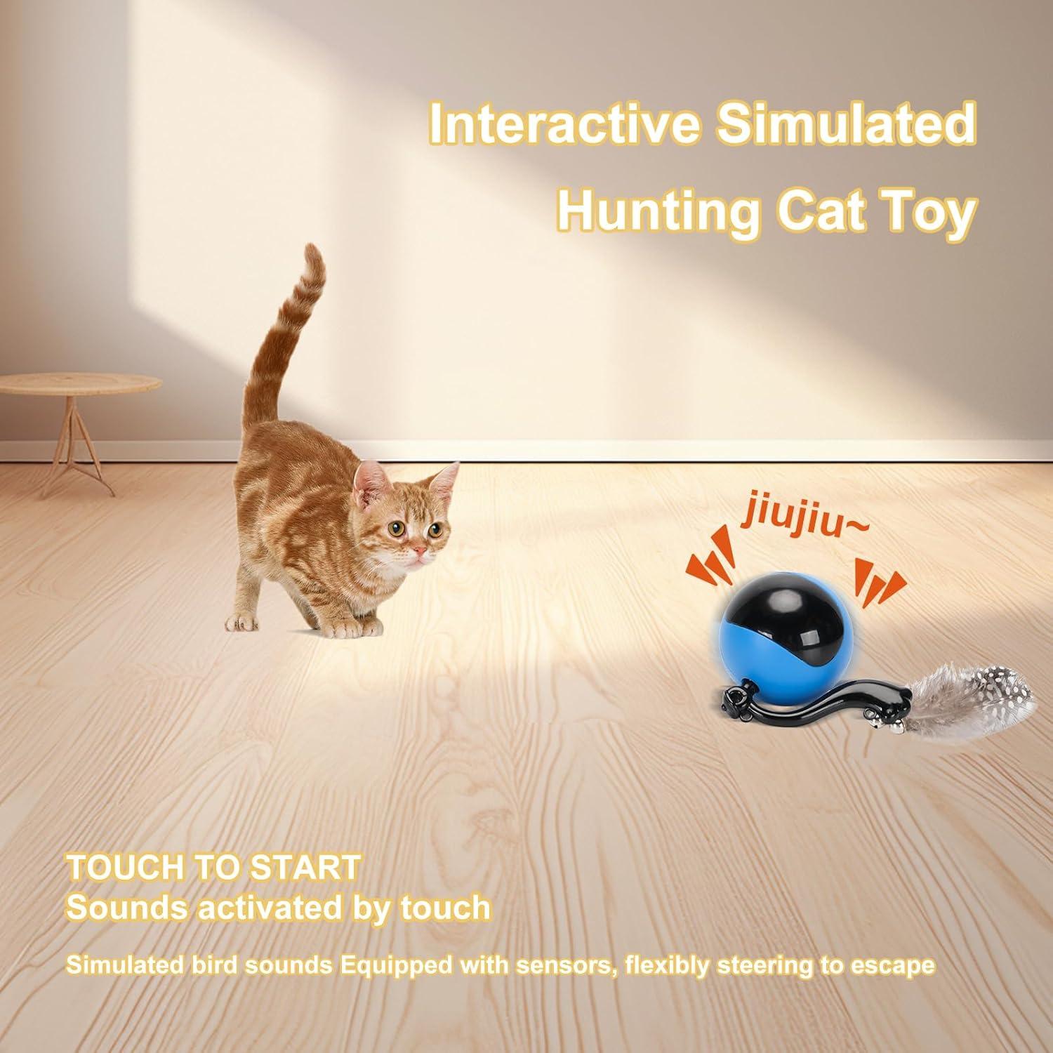 Juguete Interactivo para Gatos GoldSuccess Bola Rodante