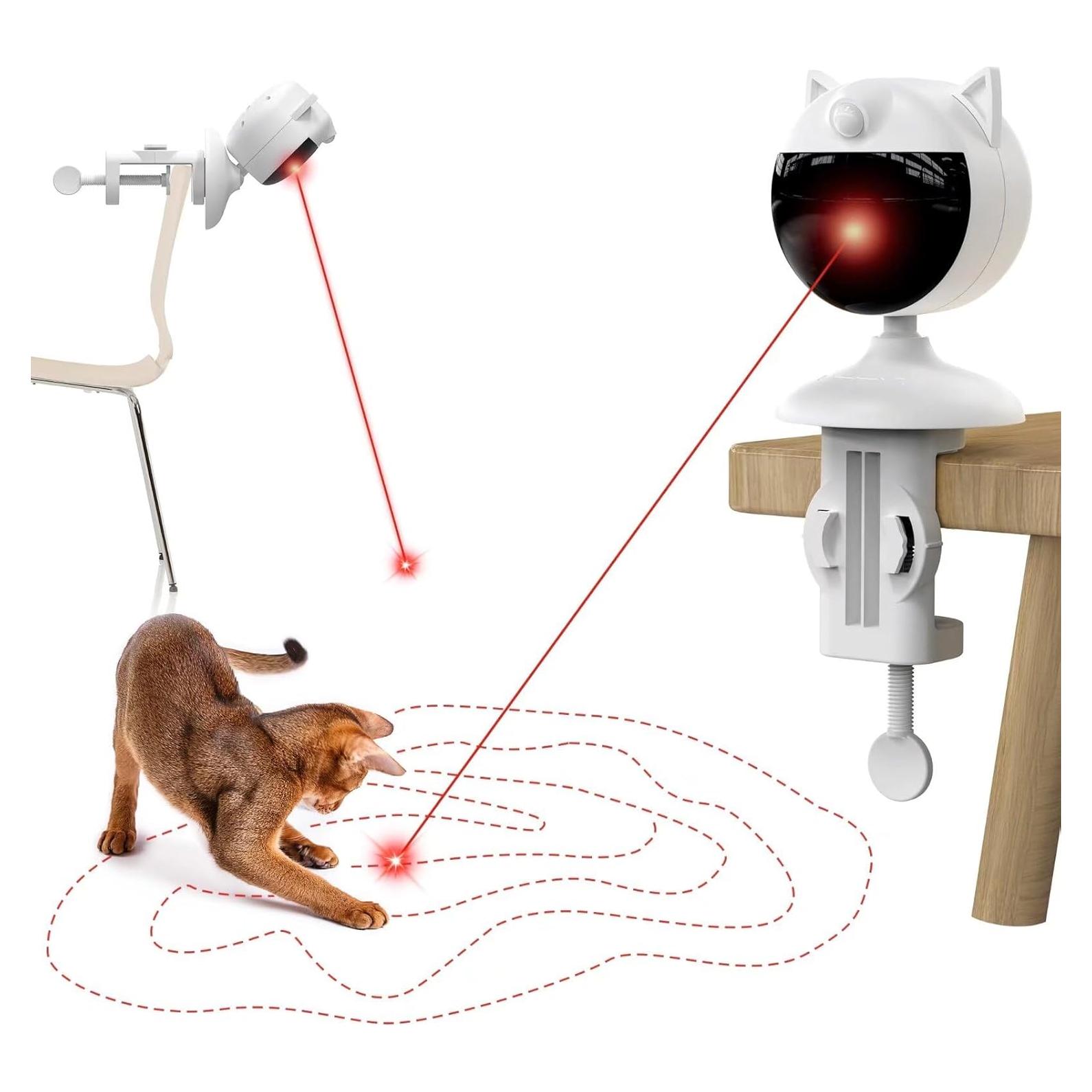 Juguete Interactivo para Gatos Potaroma Láser Cargable