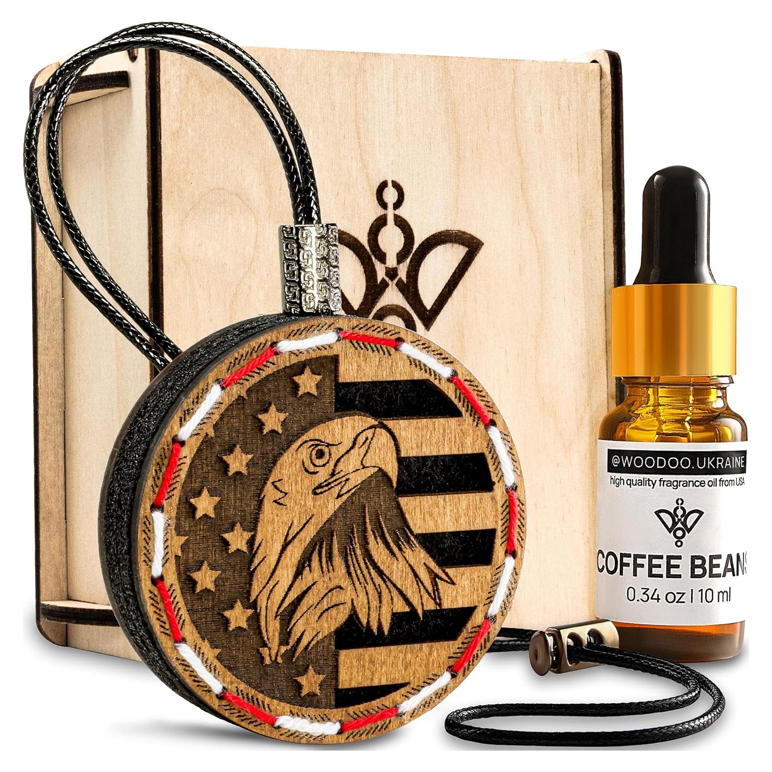 Ambientador de Auto WOODOO.UKRAINE Águila Café 10 ml