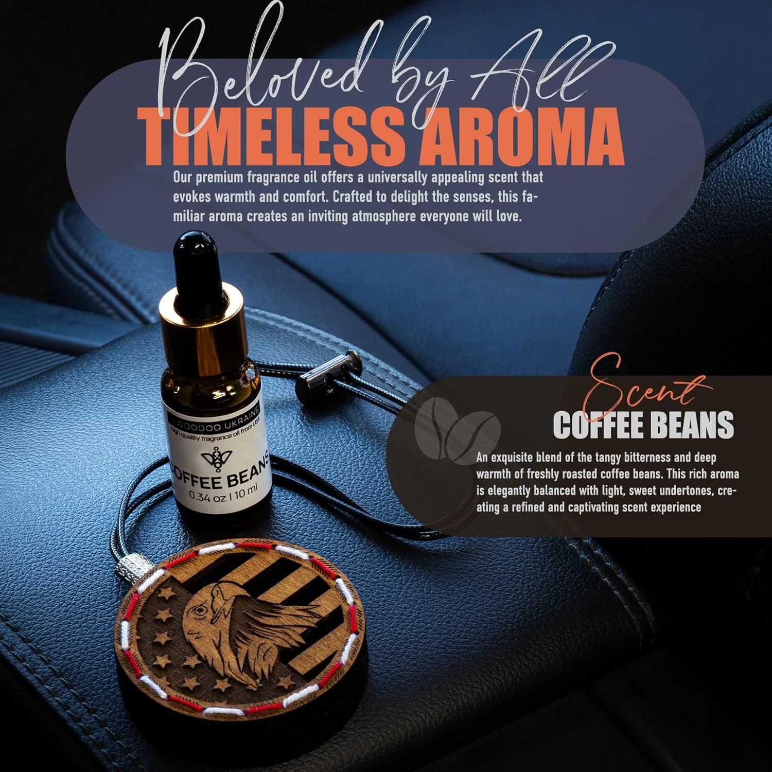 Ambientador de Auto WOODOO.UKRAINE Águila Café 10 ml