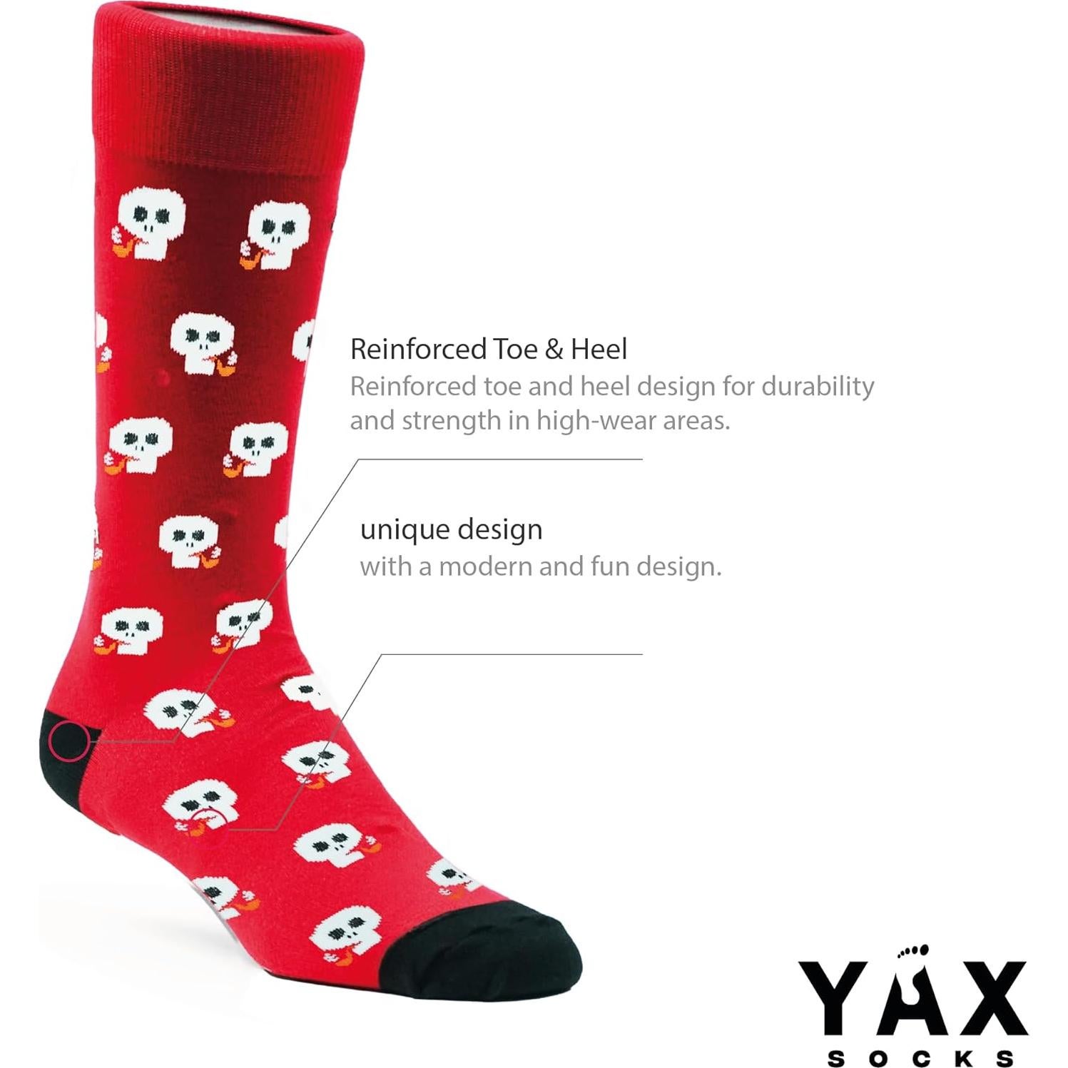 Calcetines Coloridos Yax Socks para Hombres Talla Única