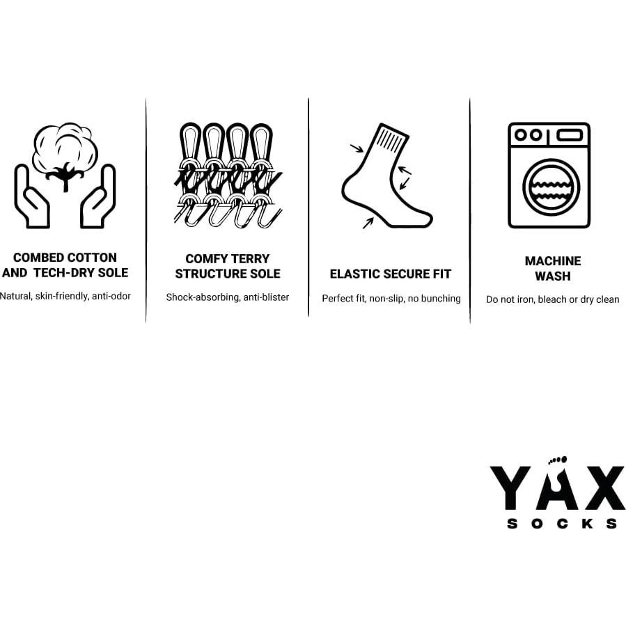 Calcetines Coloridos Yax Socks para Hombres Talla Única