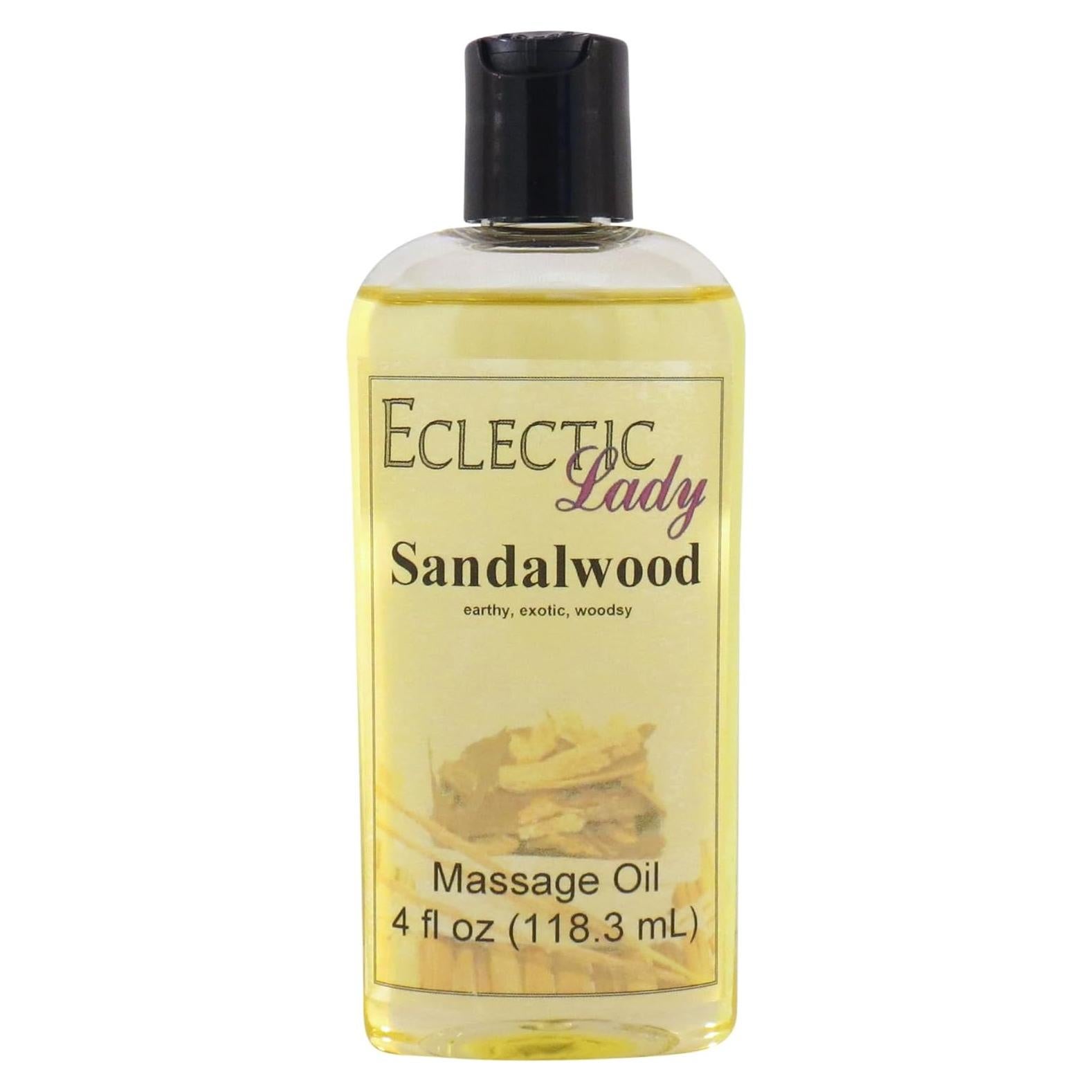 Aceite de Masaje Eclectic Lady Sándalo 113 g Natural Hidratante