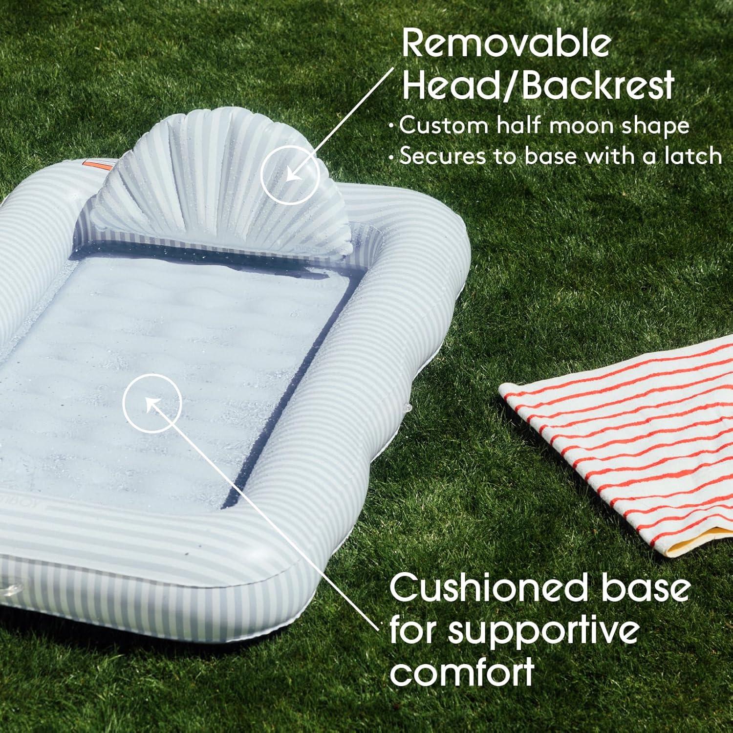 Flotador de Piscina Inflable FUNBOY SUNTAN Azul XL 182.88x121.92cm