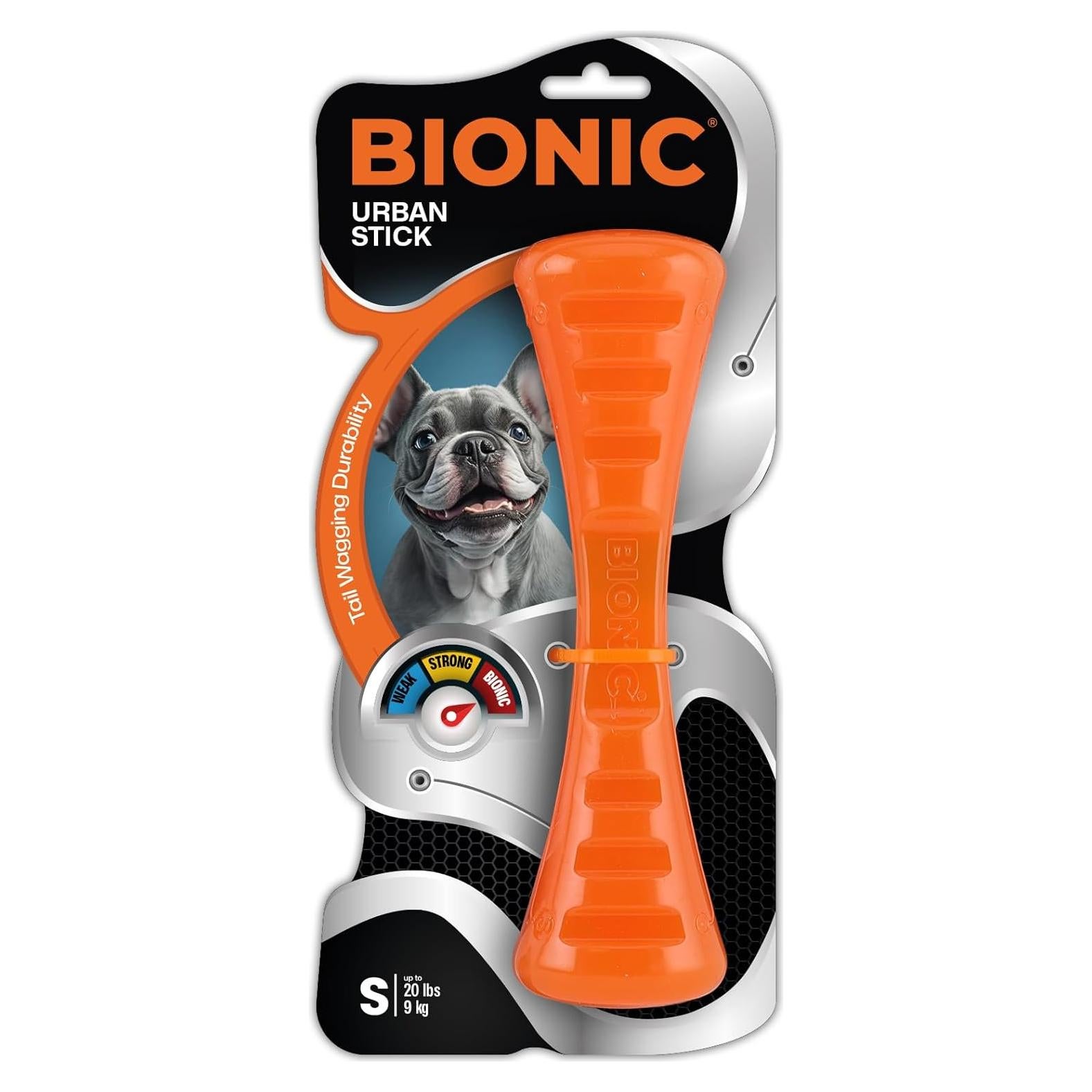 BIONIC Urban Stick Juguete Interactivo para Perros Pequeños
