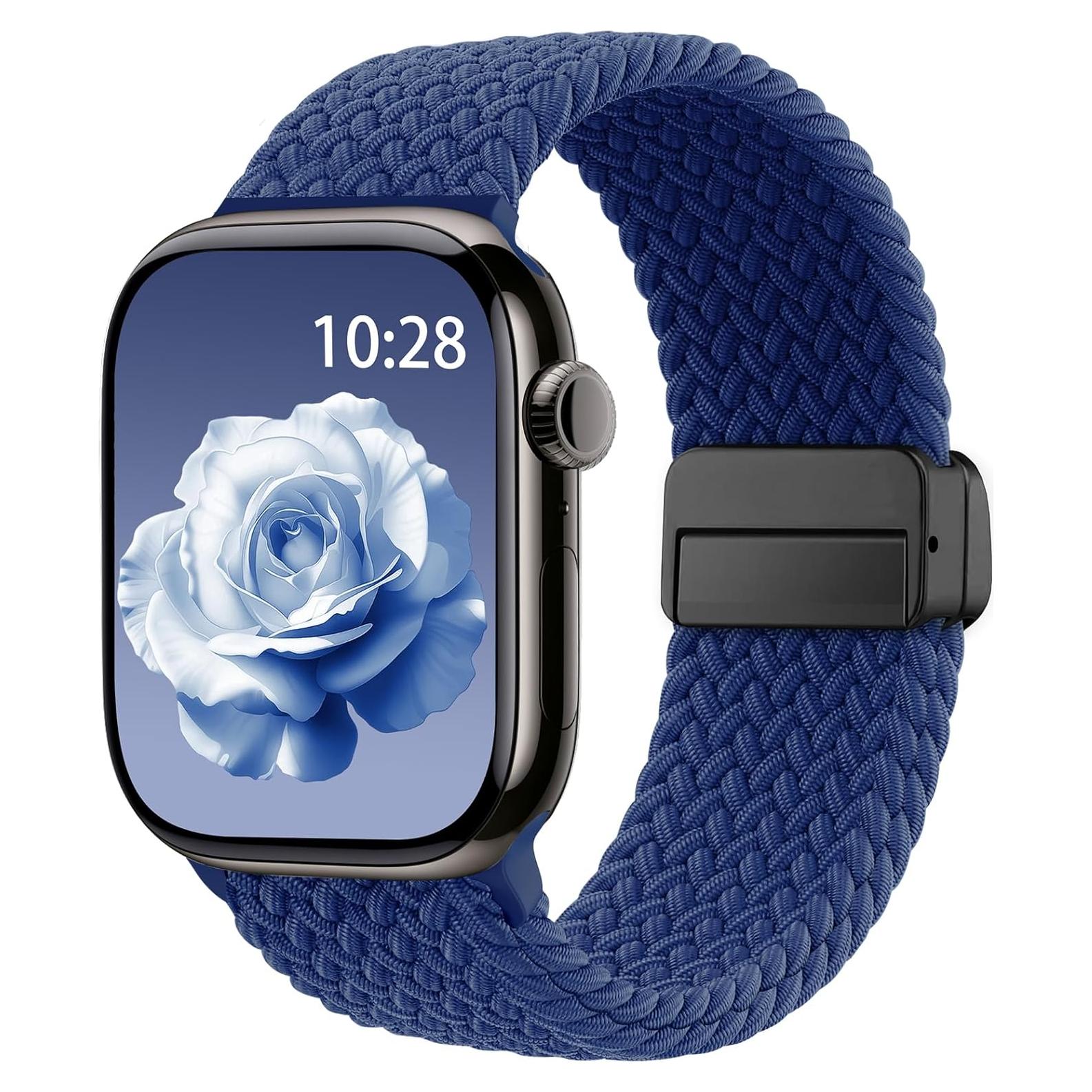 Banda Trenzada Elástica HEARTBOOM para Apple Watch 38-42mm