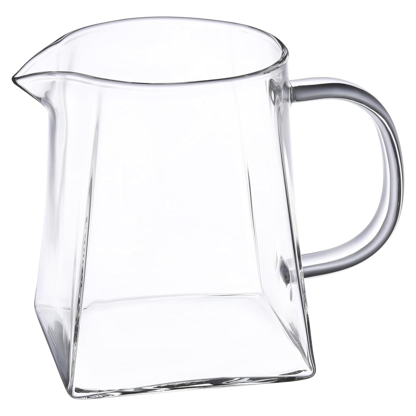 Jarra de vidrio I-MART 355 ml para leche y té