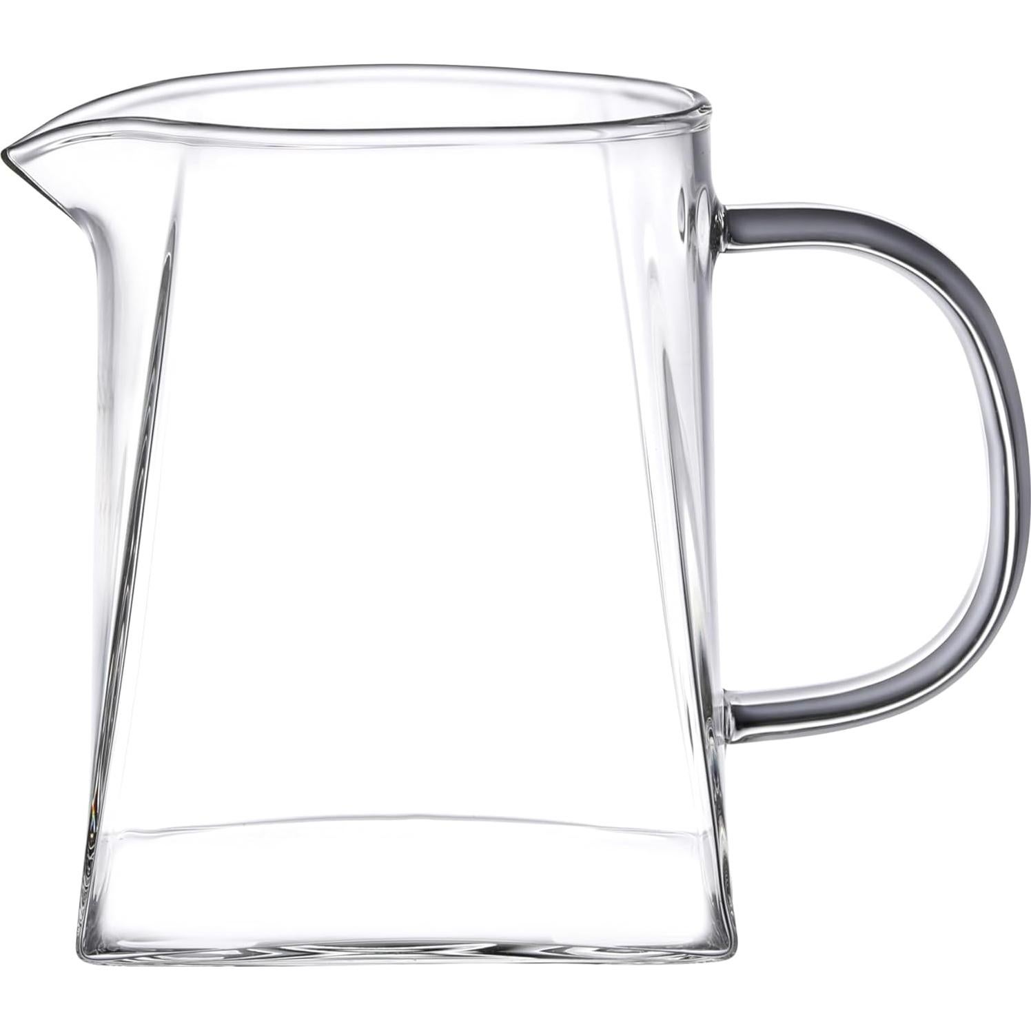 Jarra de vidrio I-MART 355 ml para leche y té