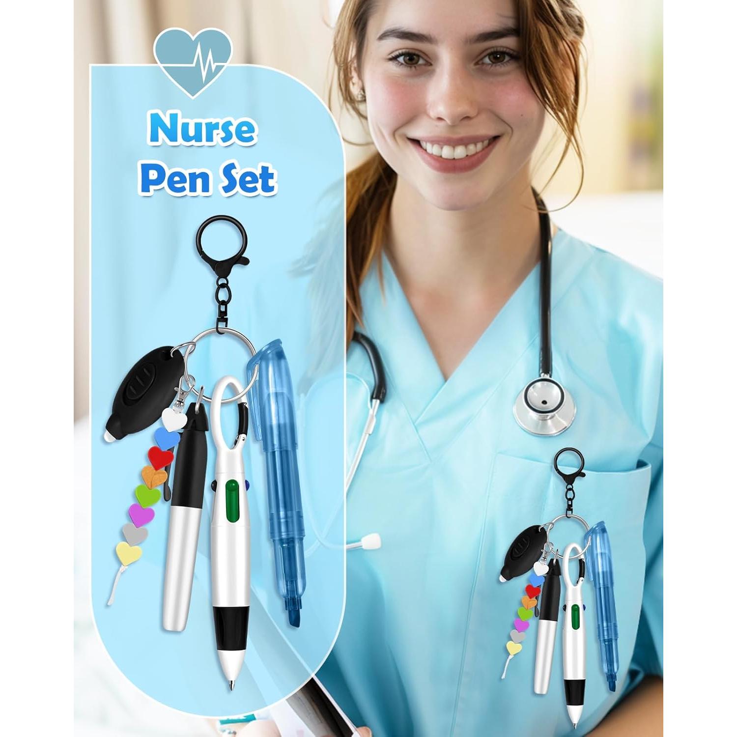 Conjunto de Bolígrafos para Enfermeras Plifal - 4 Piezas